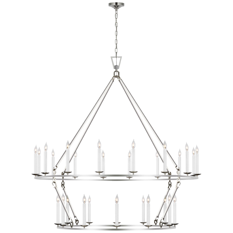 Chapman and Myers Darlana 61 Inch 28 Light LED Chandelier by Visual Comfort Signature Collection