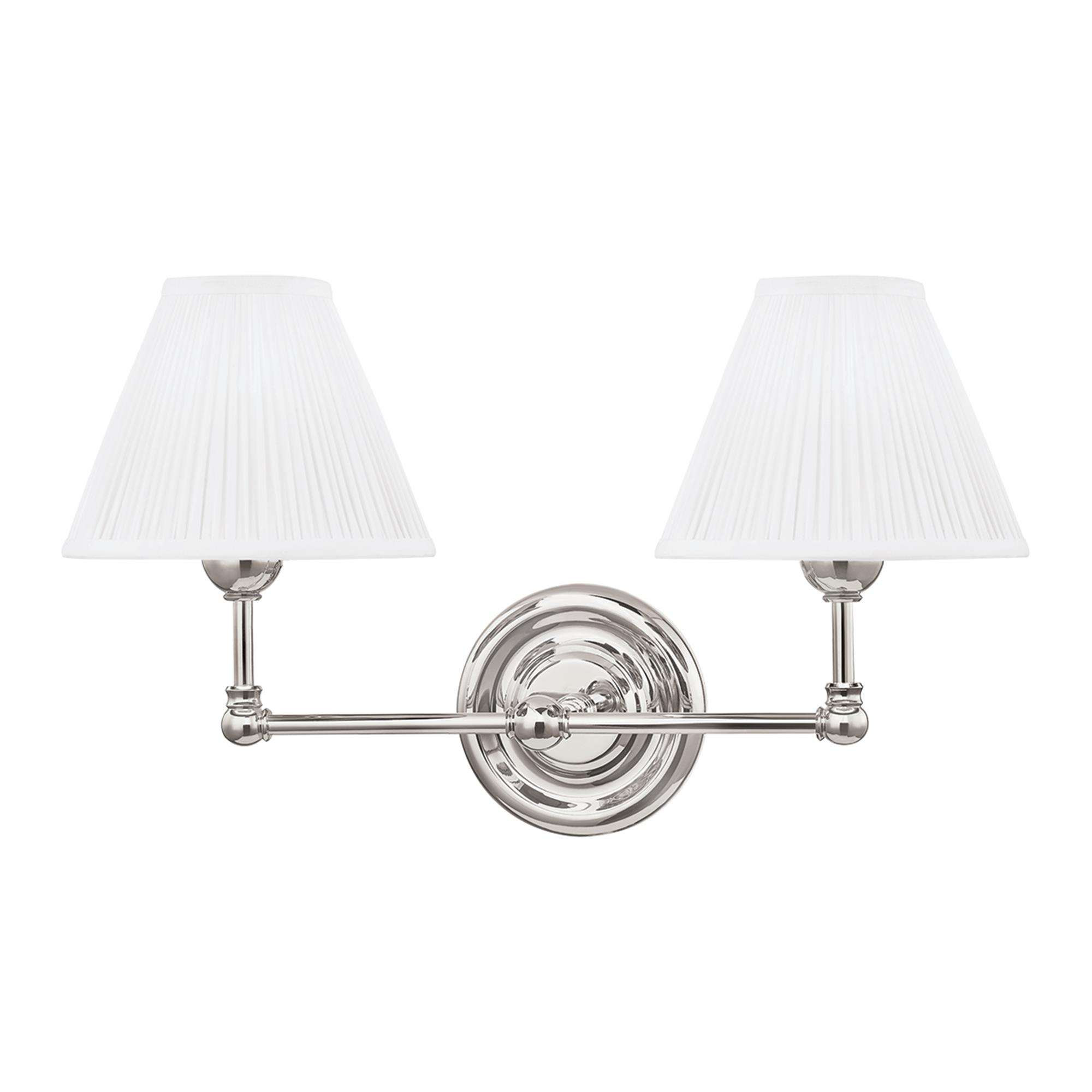 Mark D. Sikes Classic No. 1 Medium 2 Light Wall Sconce,