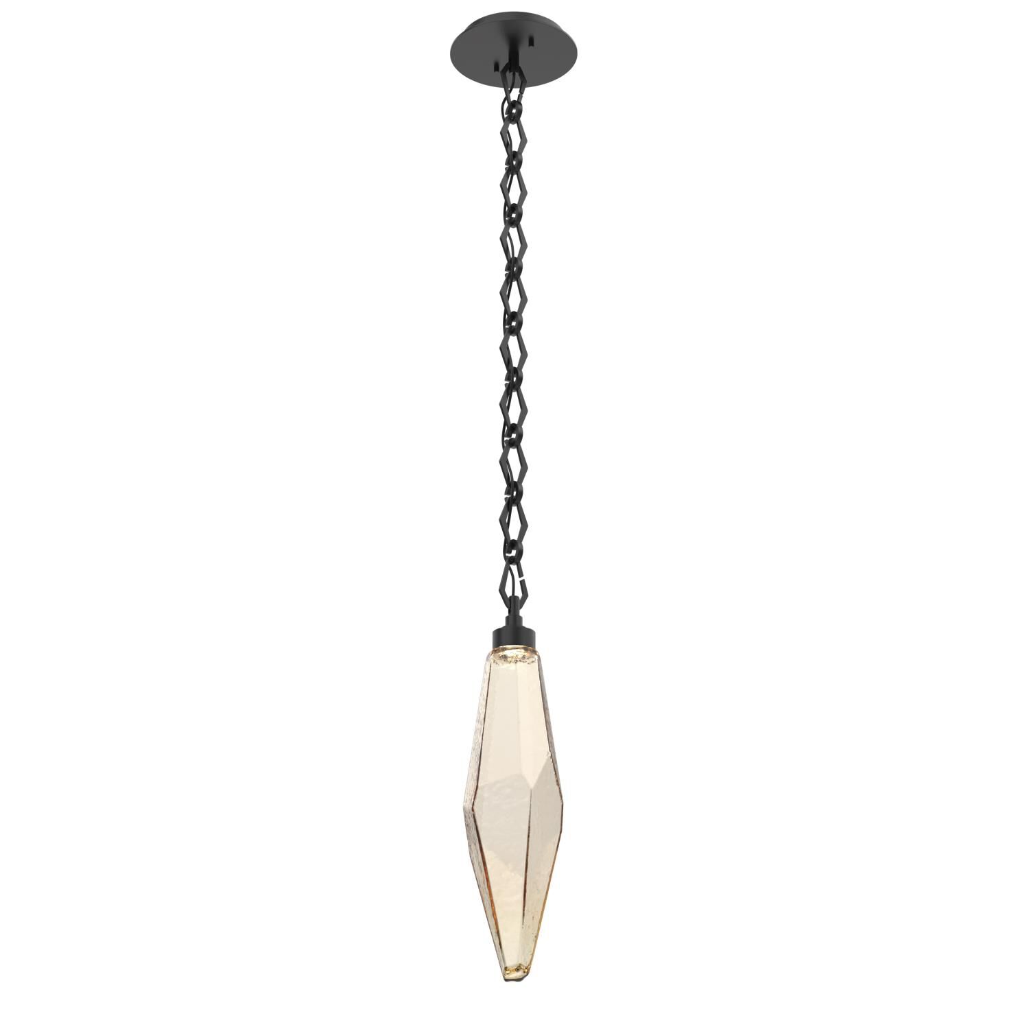Levi Wilson Rock Crystal 6 Inch Mini Pendant by Hammerton Studio