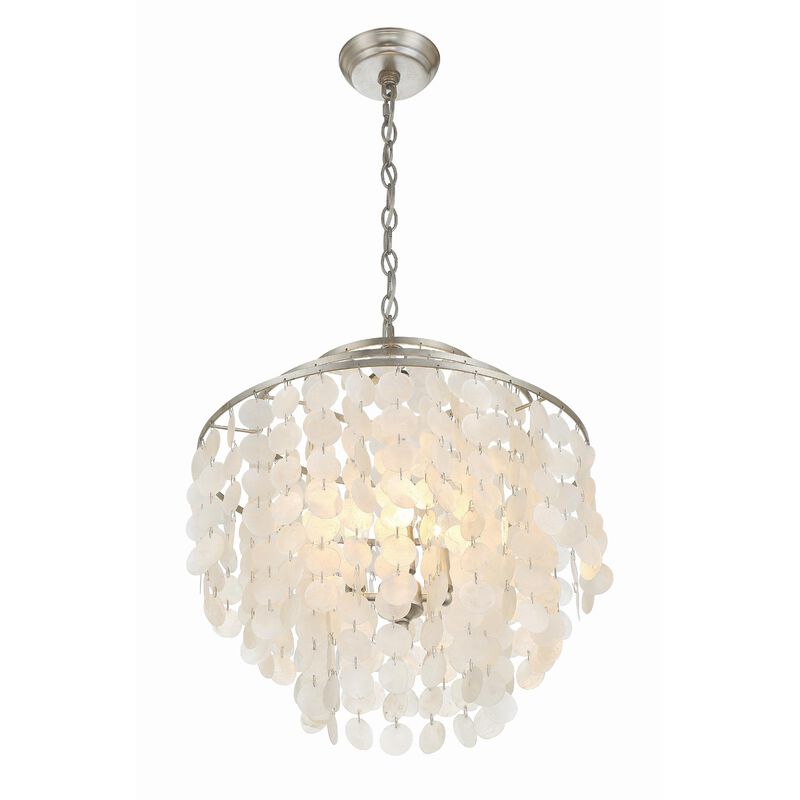 Brielle 18 Inch 4 Light Chandelier by Crystorama