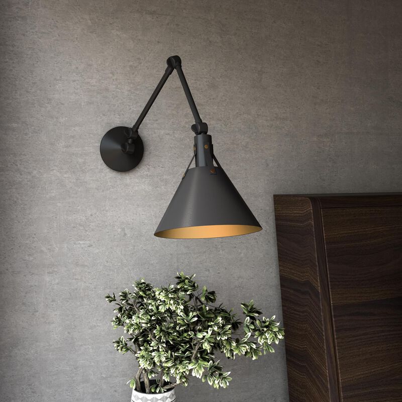 Archer Small Wall Sconce by Alora Mood