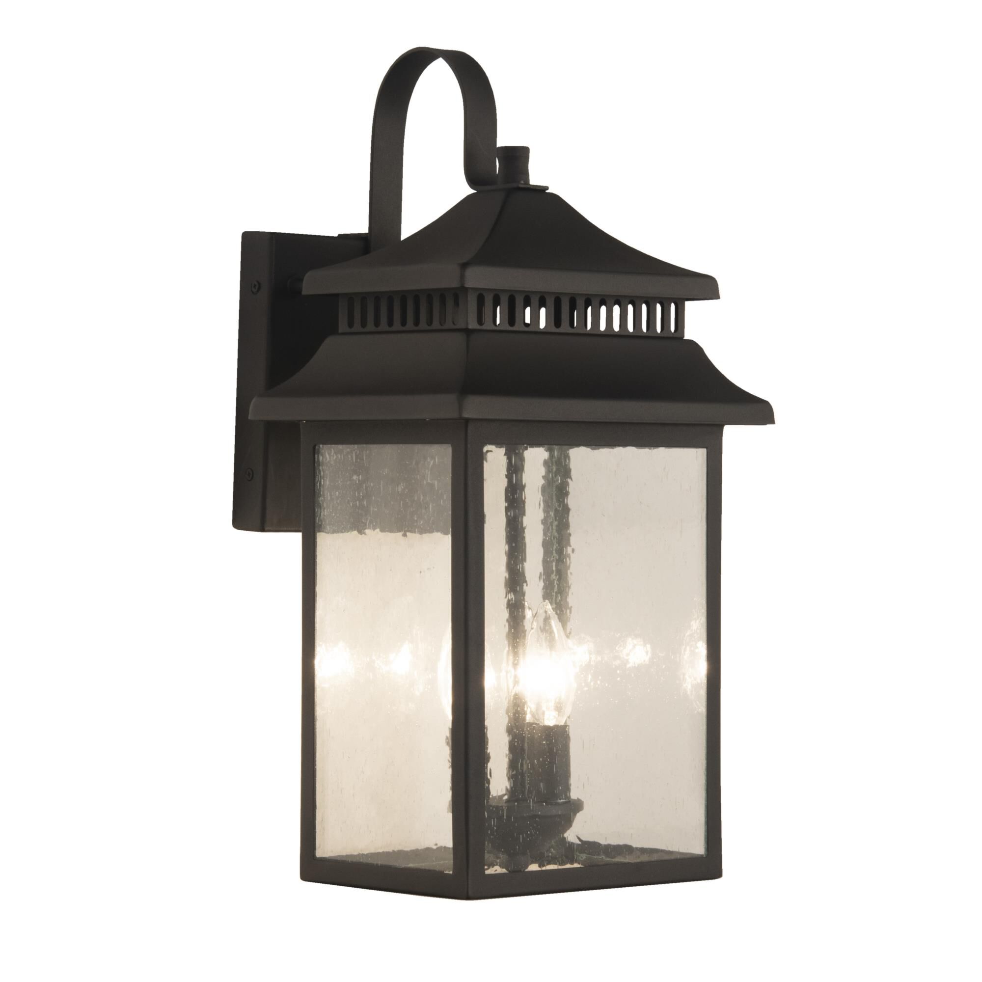 Crossbend 20 Inch Tall 3 Light Outdoor Wall Light by Craftmade