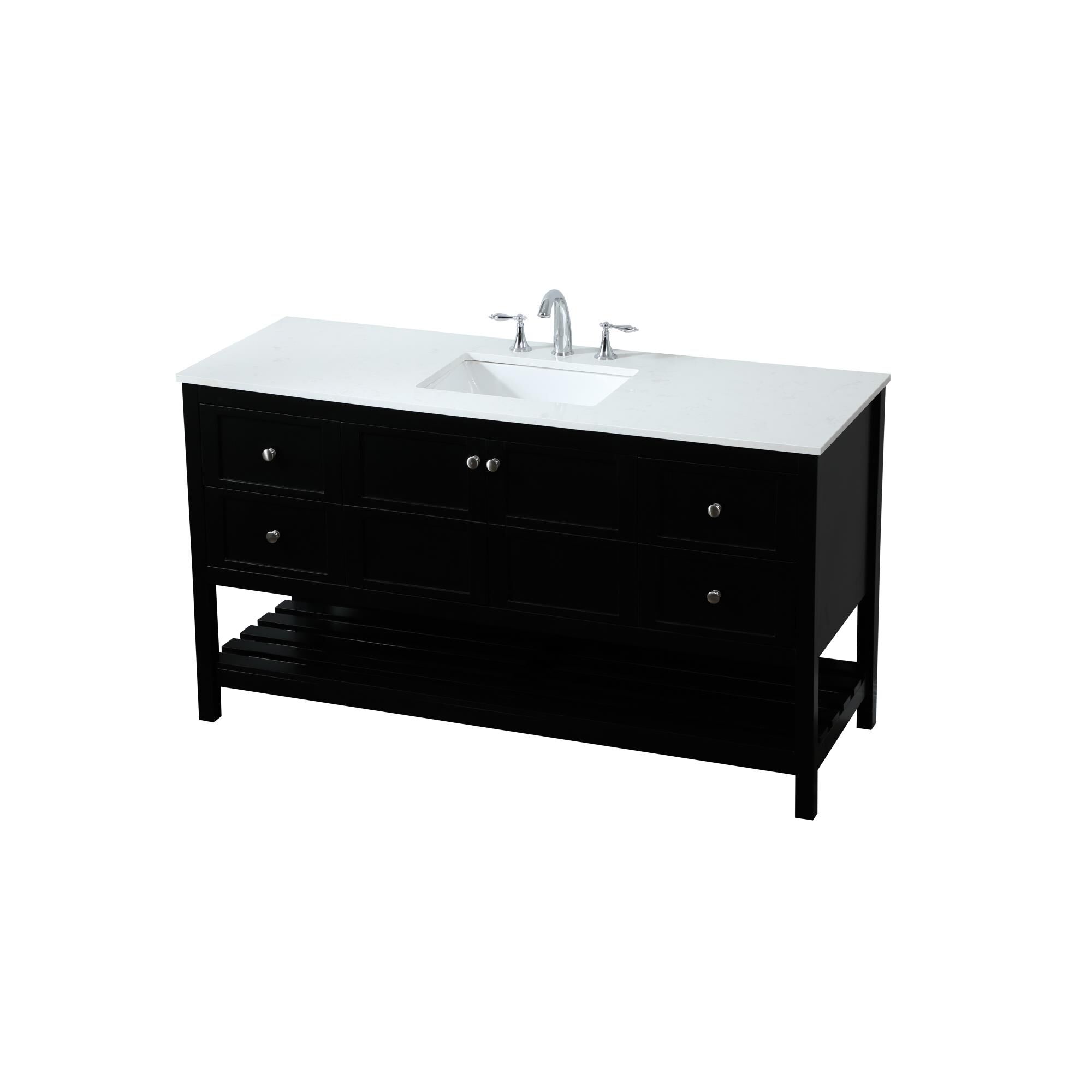 Shown in Black finish