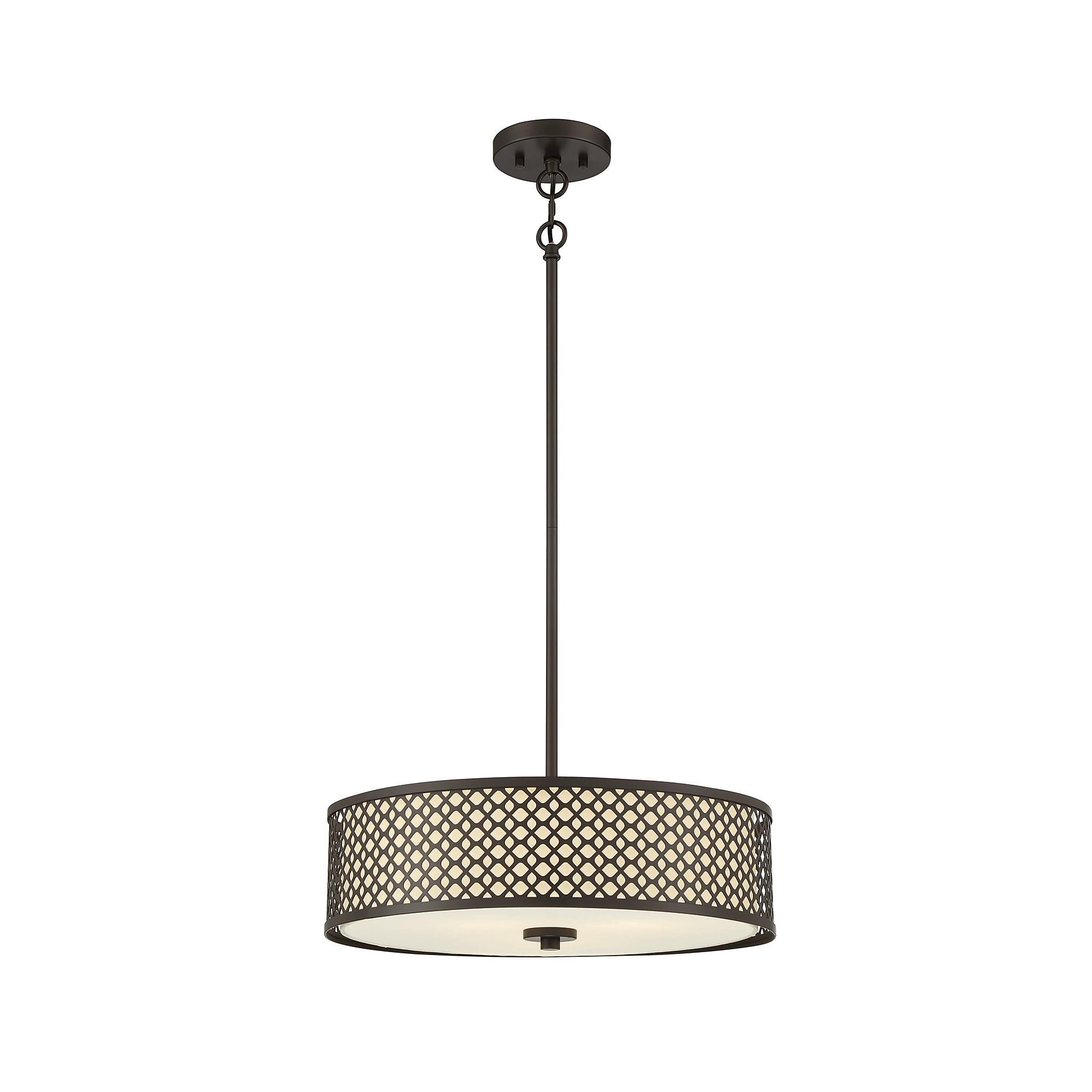 18 Inch LED Large Pendant by Meridian Lighting
