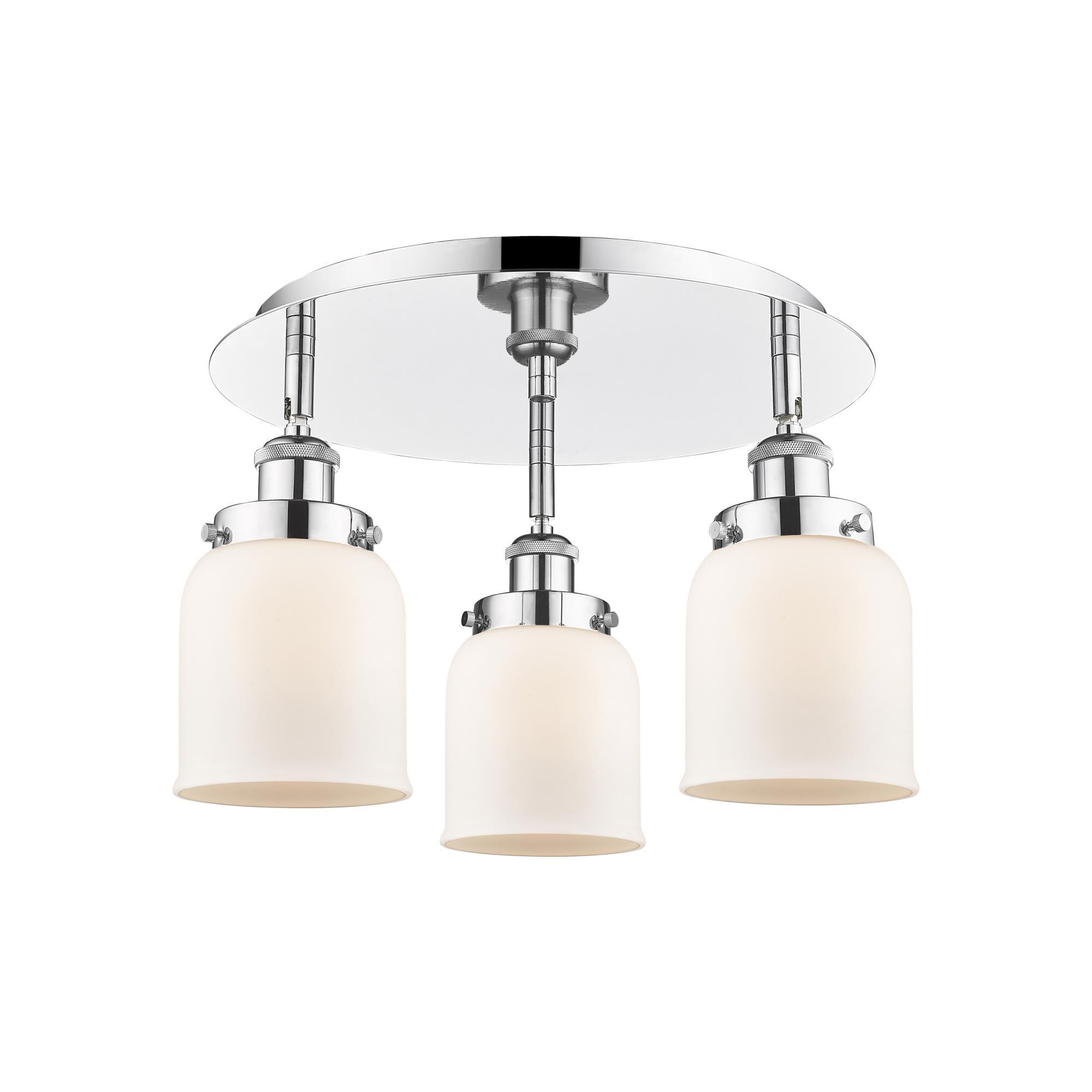 Shown in Polished Chrome finish and Matte White glass