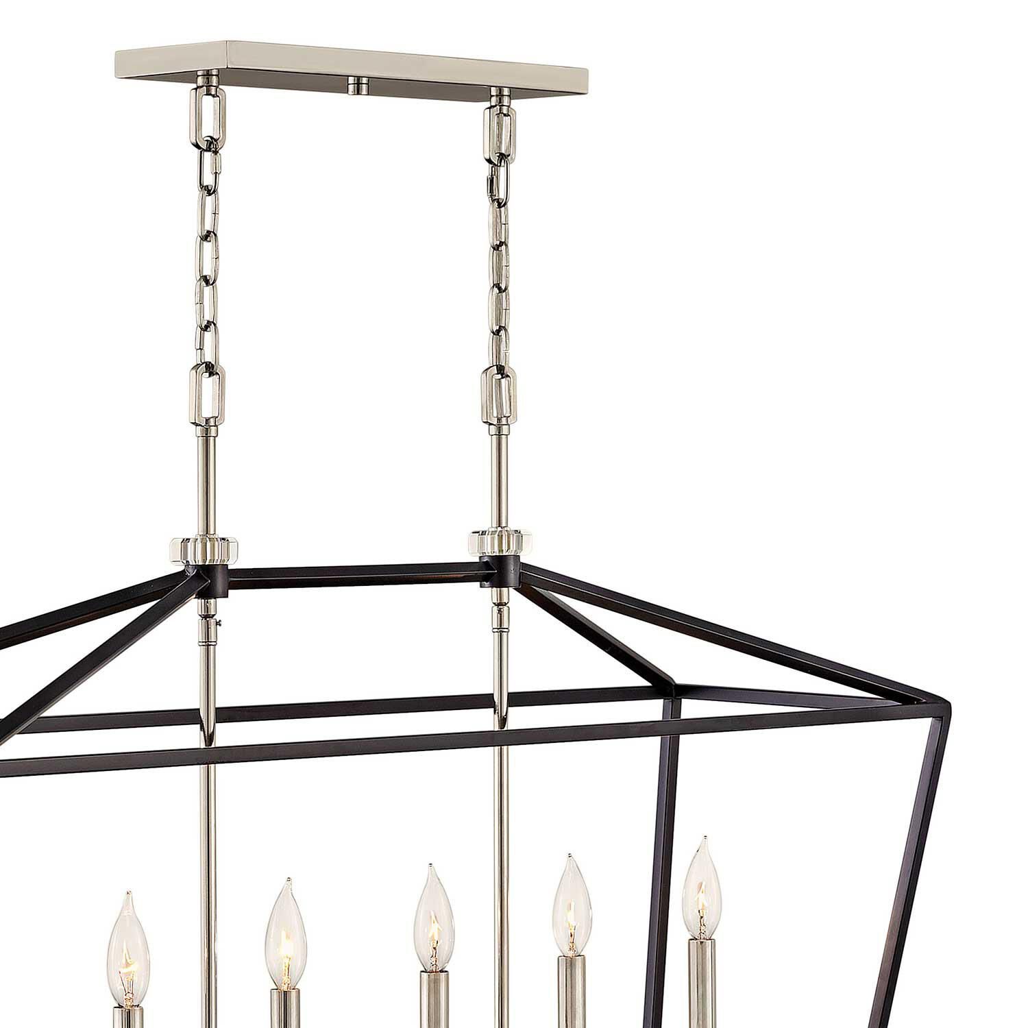 Stinson 42 Inch 6 Light Linear Suspension Light by Hinkley Lighting