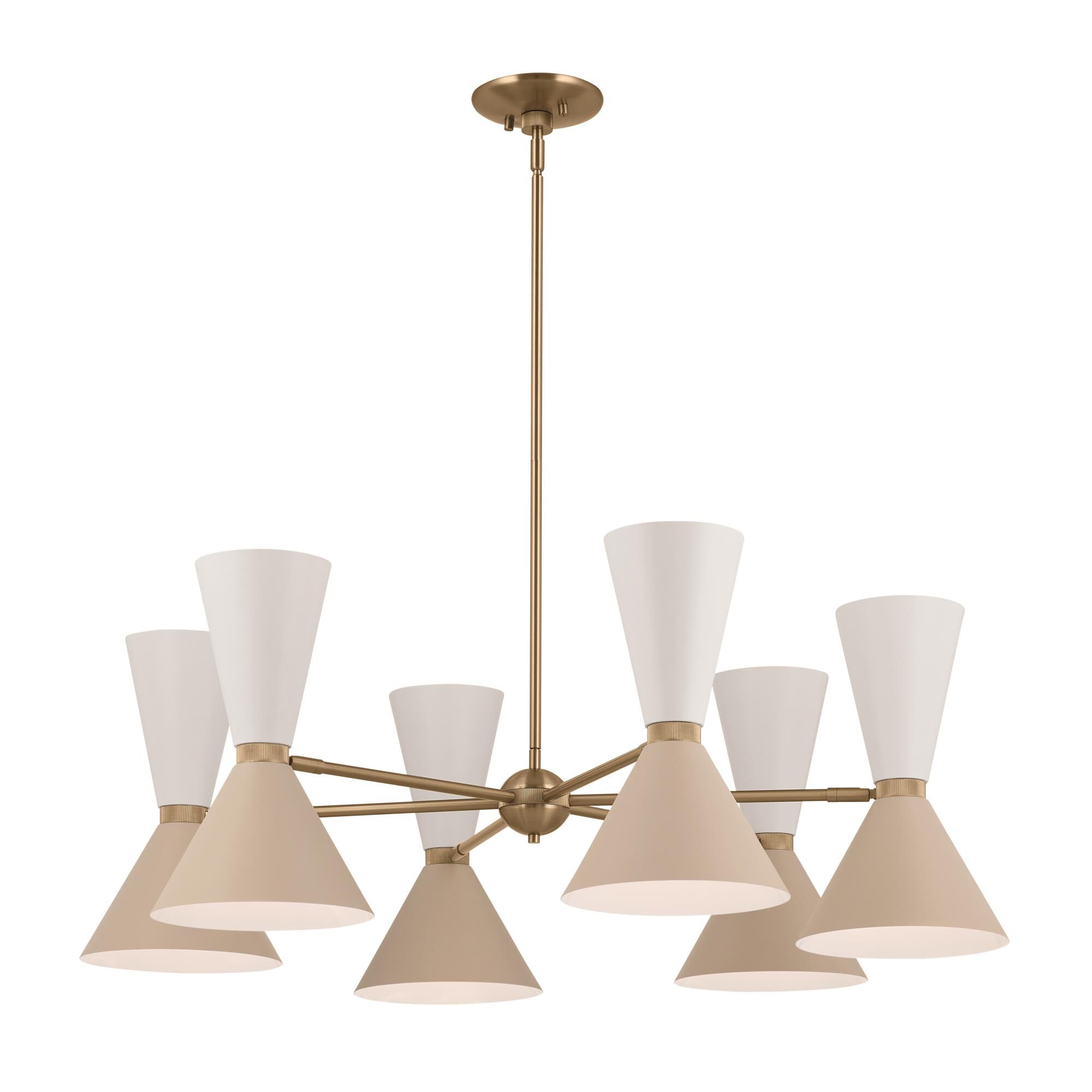 Phix 38 Inch 12 Light Chandelier by Kichler Lighting