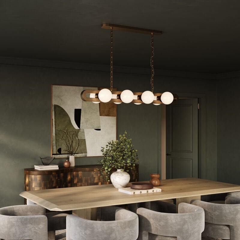 Martyn Lawrence Bullard Rio Medium Linear Chandelier by Designer Alliance