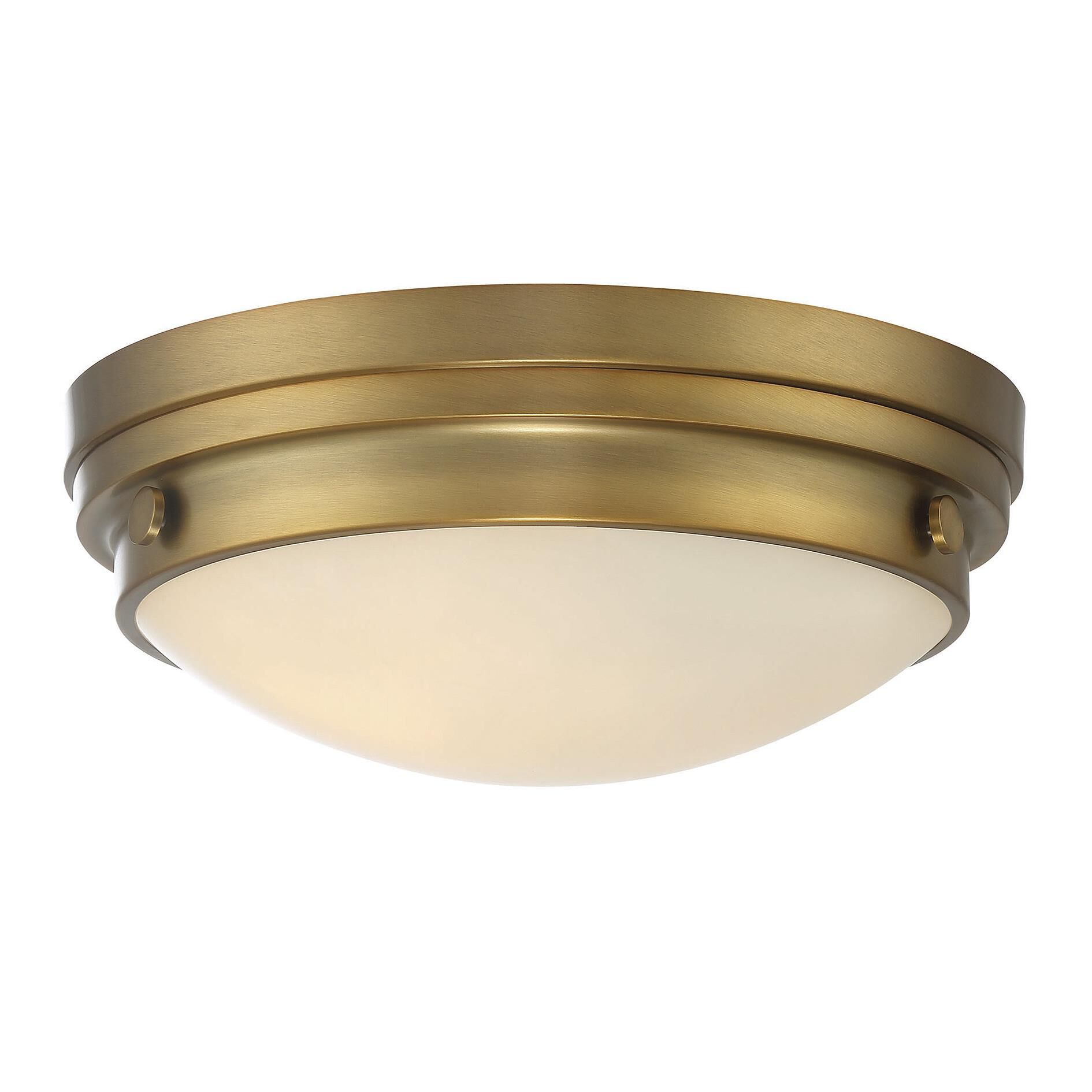 Lucerne 13 Inch 2 Light Flush Mount by Savoy House