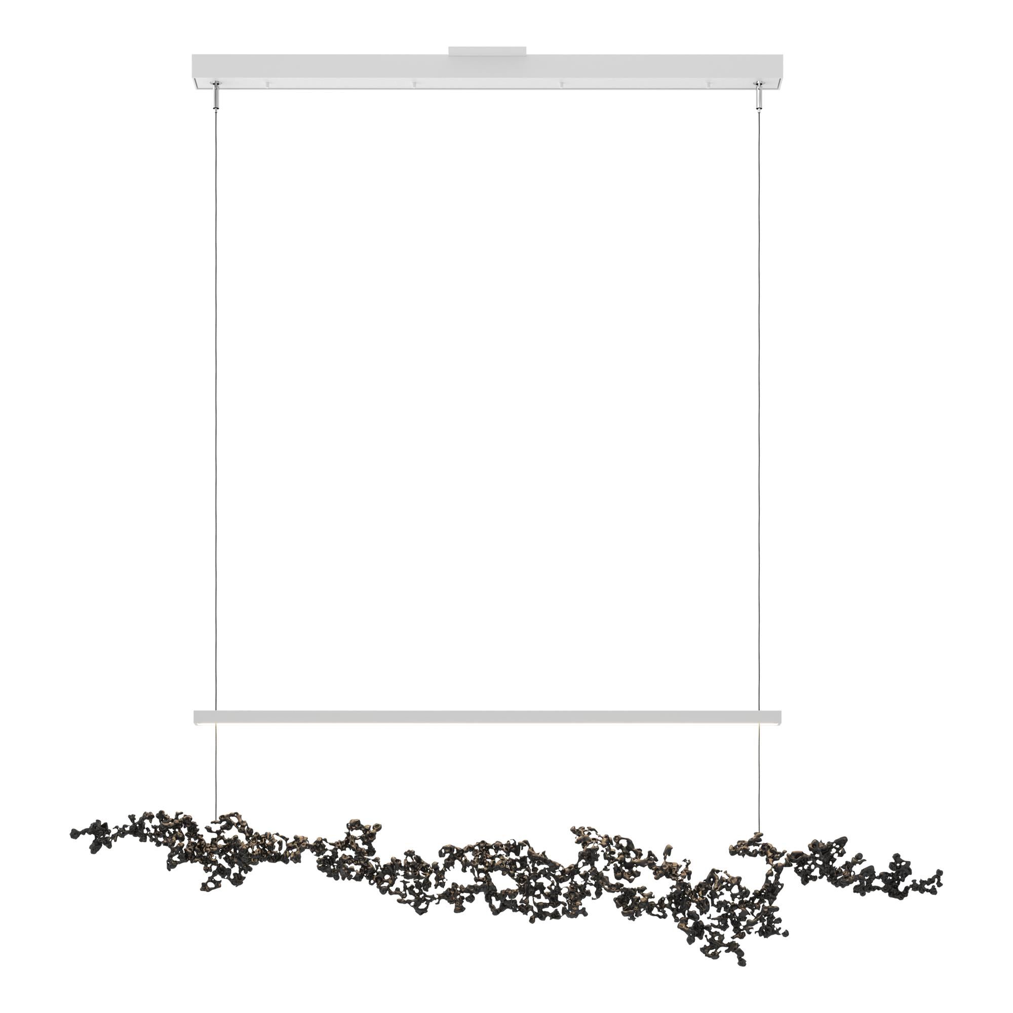 Hubbardton Forge Coral 56 Inch LED Linear Suspension Light