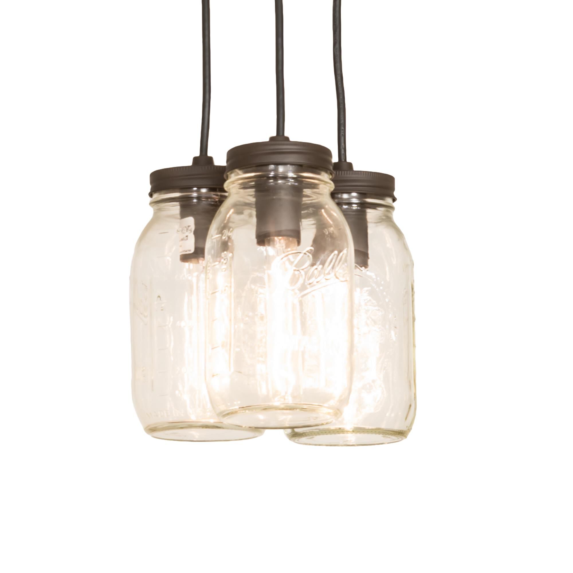 Mason Jar 9 Inch Mini Pendant by Meyda Lighting