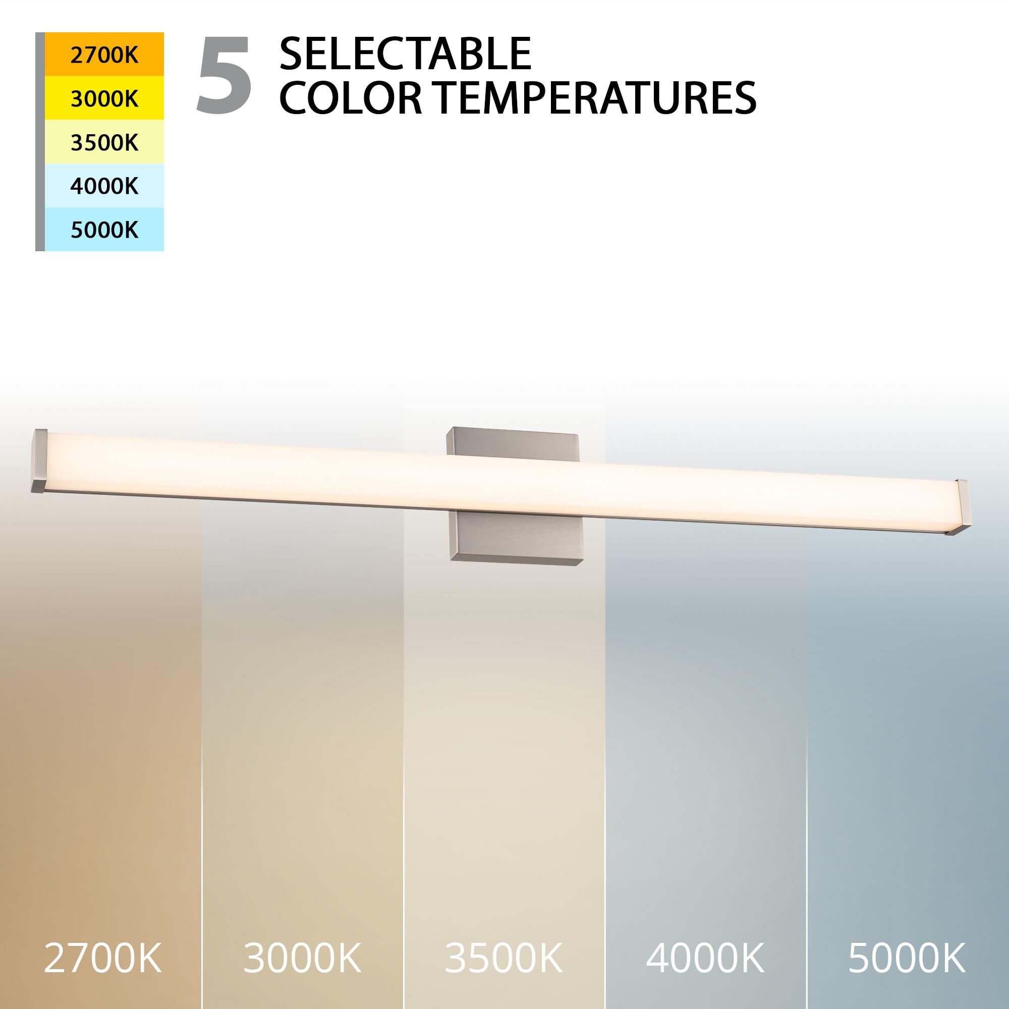 Slim 36 Inch Bath Vanity Light by WAC Lighting