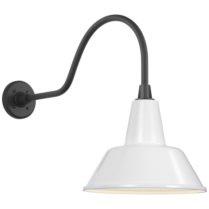 Thomas O'Brien Academy Barn Light 19 Inch Outdoor Wall Light by Visual Comfort Signature Collection