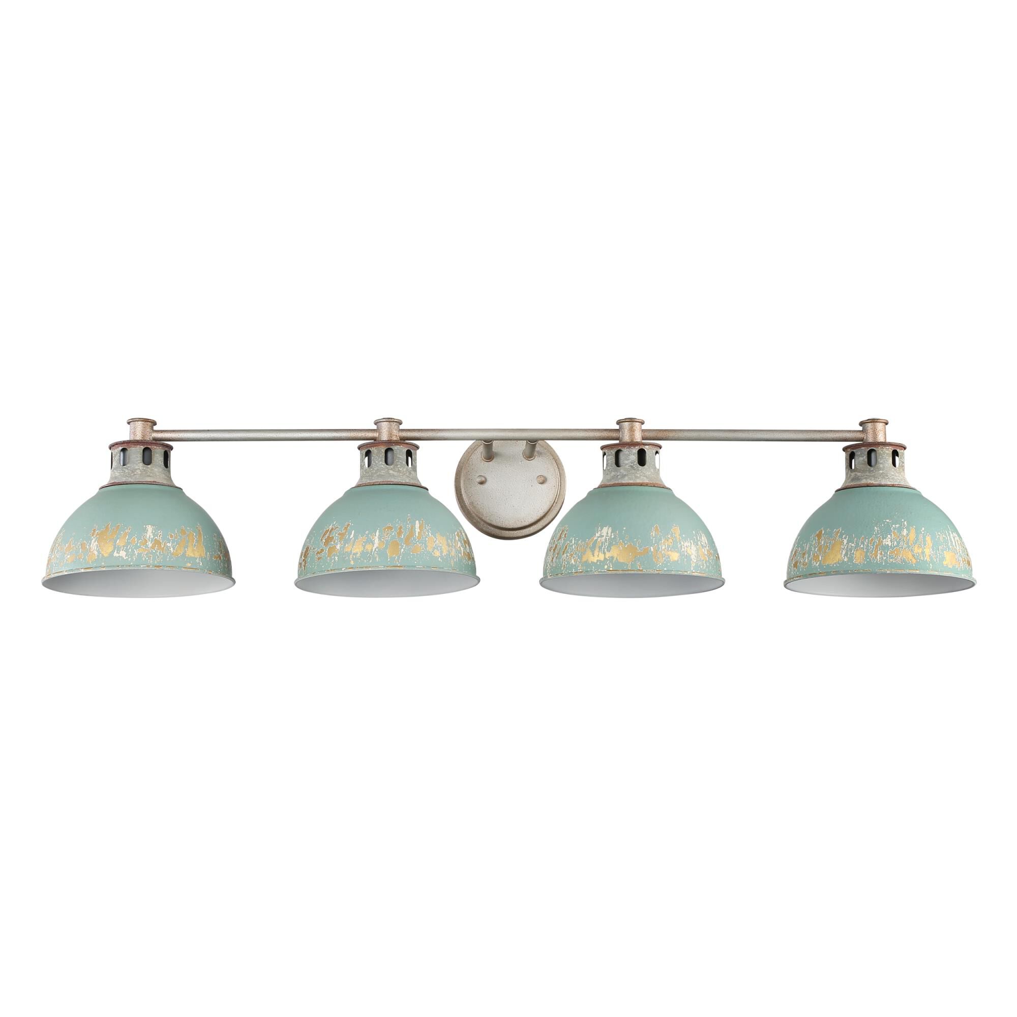 Shown in Antique Teal finish and Antique Teal shade