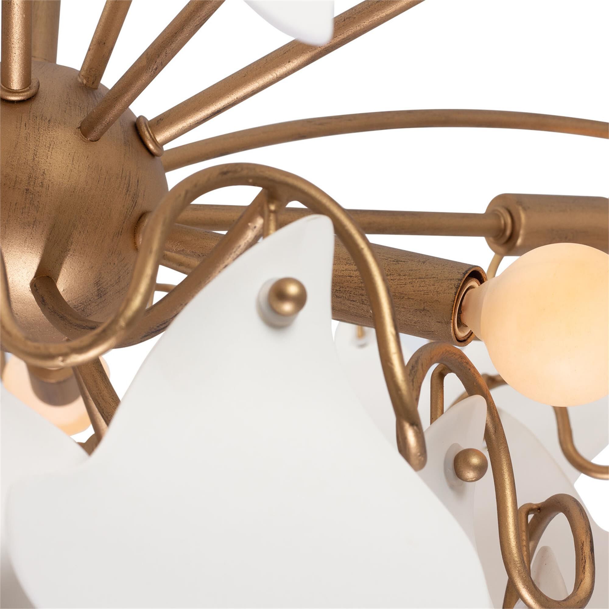 Shown in Modern Gold finish