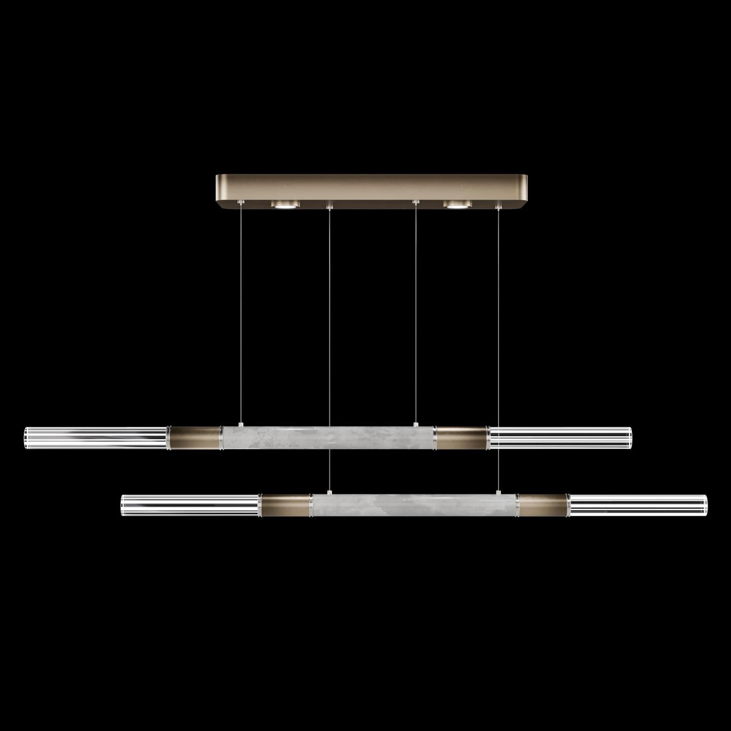 Antonia 71 Inch Linear Suspension Light by Fine Art Handcrafted Lighting