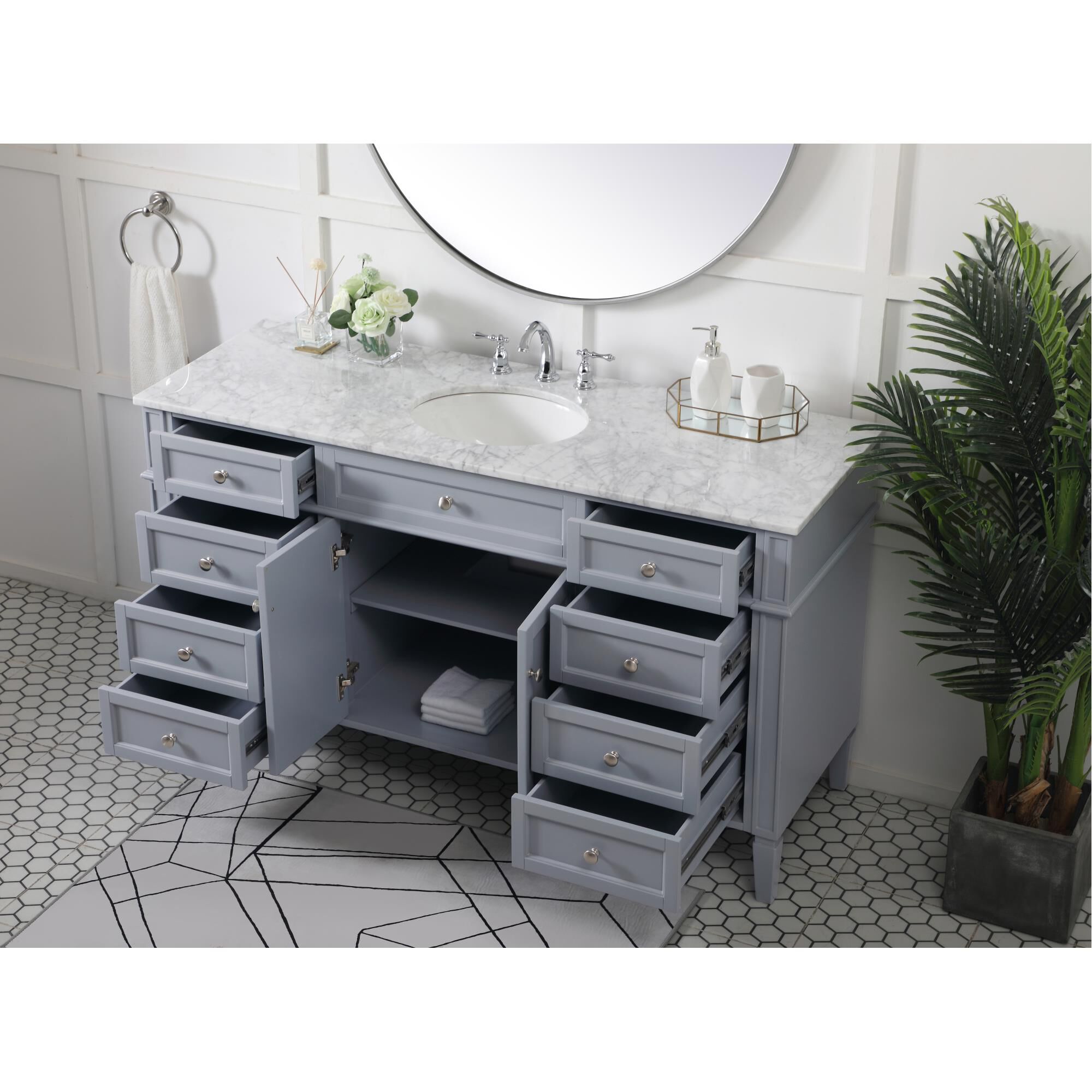 Park Avenue Bath Vanity by Elegant Decor