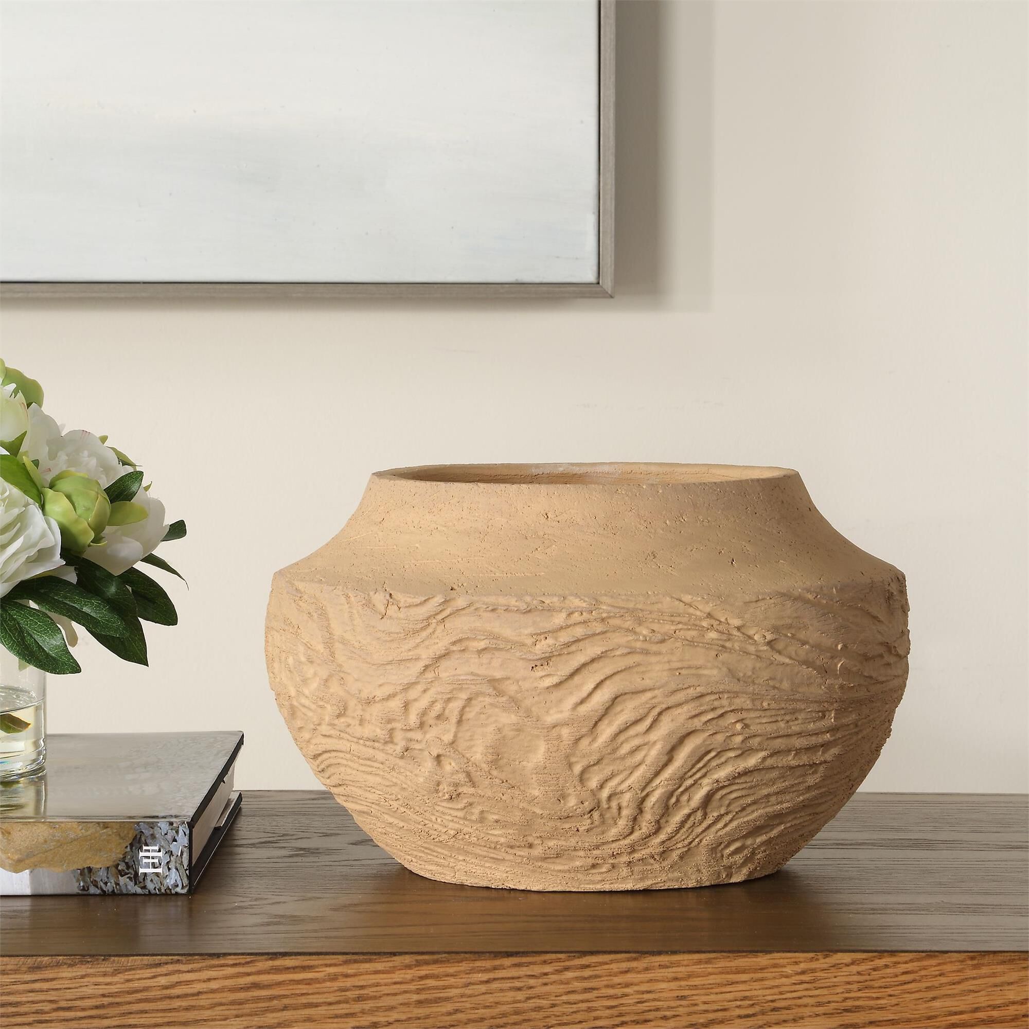Sandstone Flow Vase,