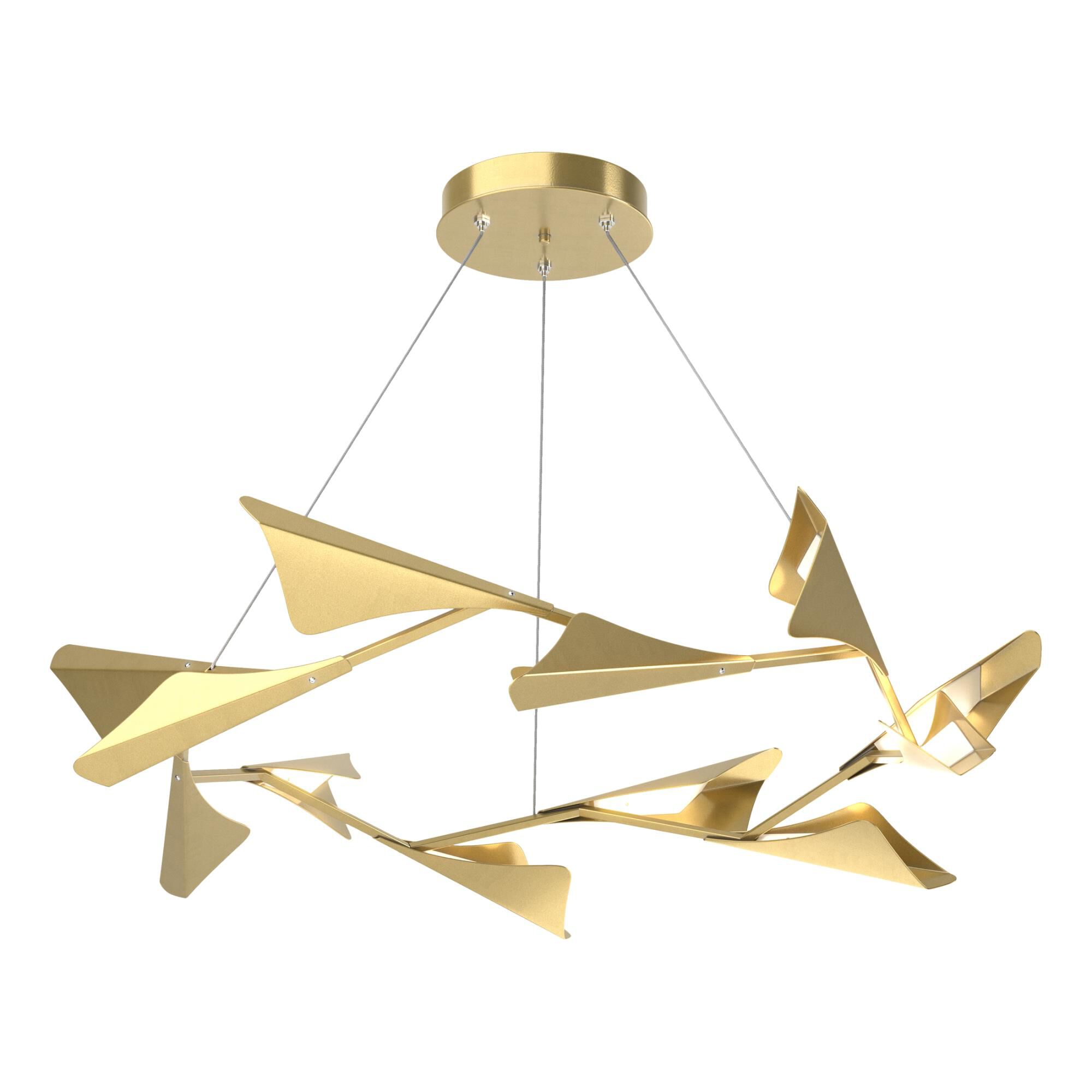 Plume Large Pendant by Hubbardton Forge