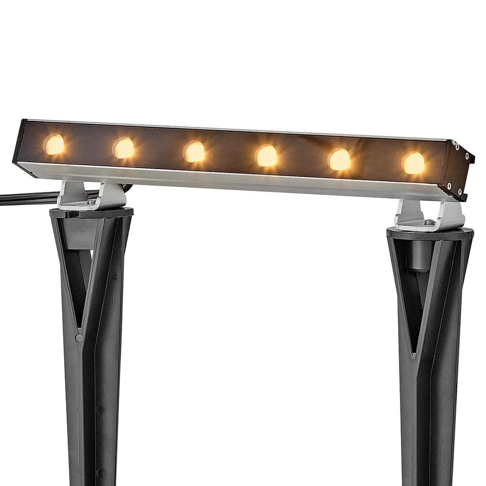 Shown in Antique Brushed Aluminum finish and Clear glass