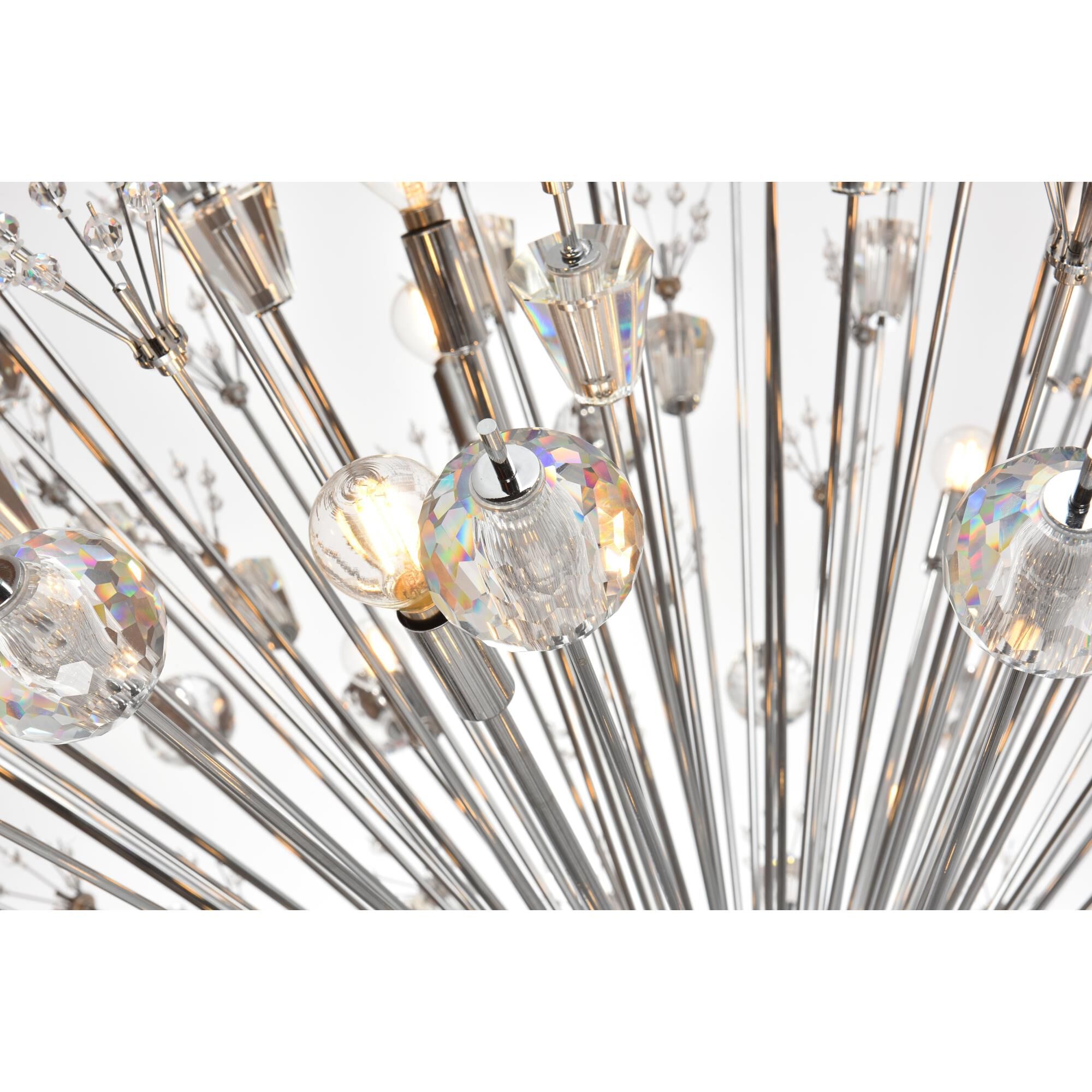 Vera 50 Inch Large Pendant by Elegant Lighting