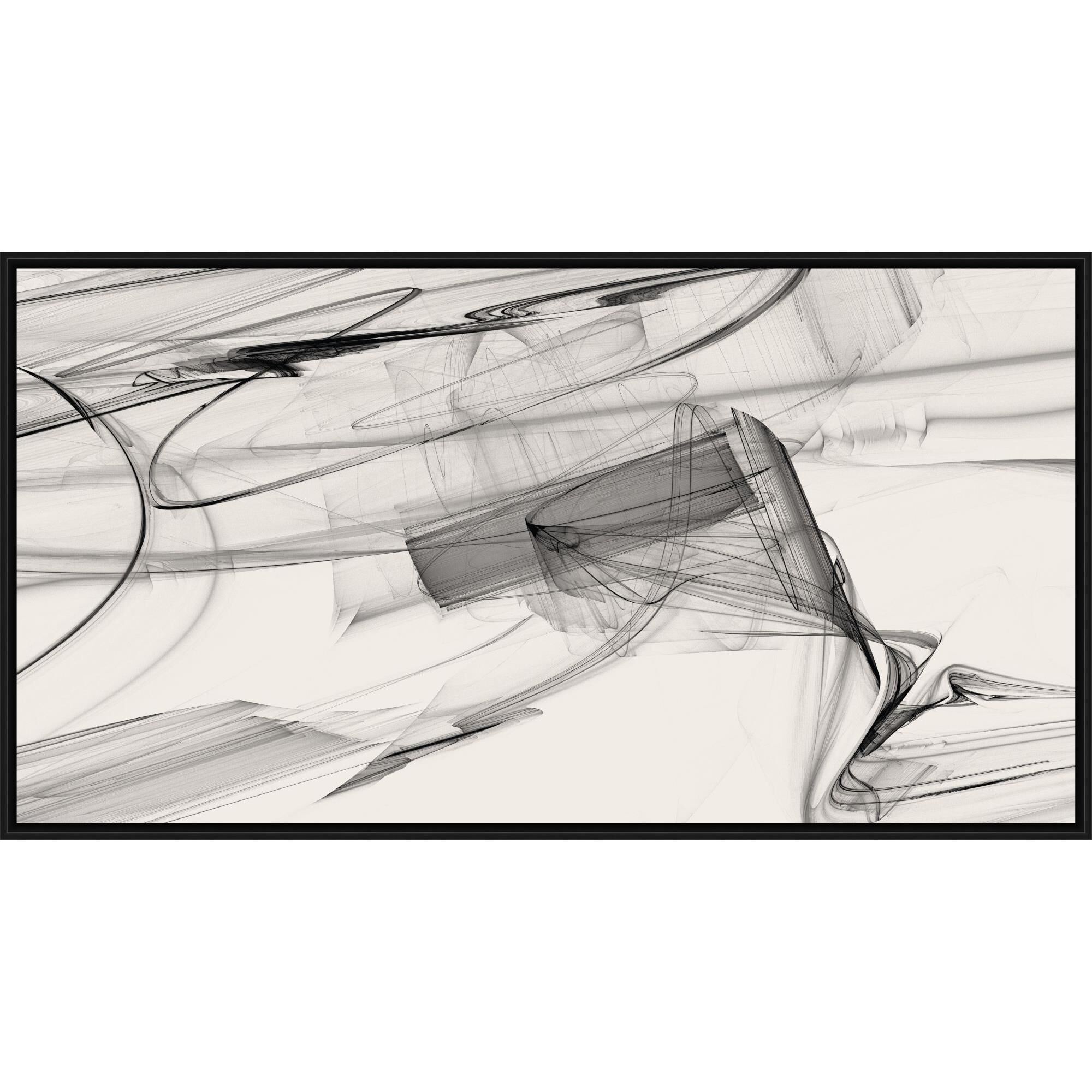 Sibel Acira Adjoining Curves Print by LEVEL57