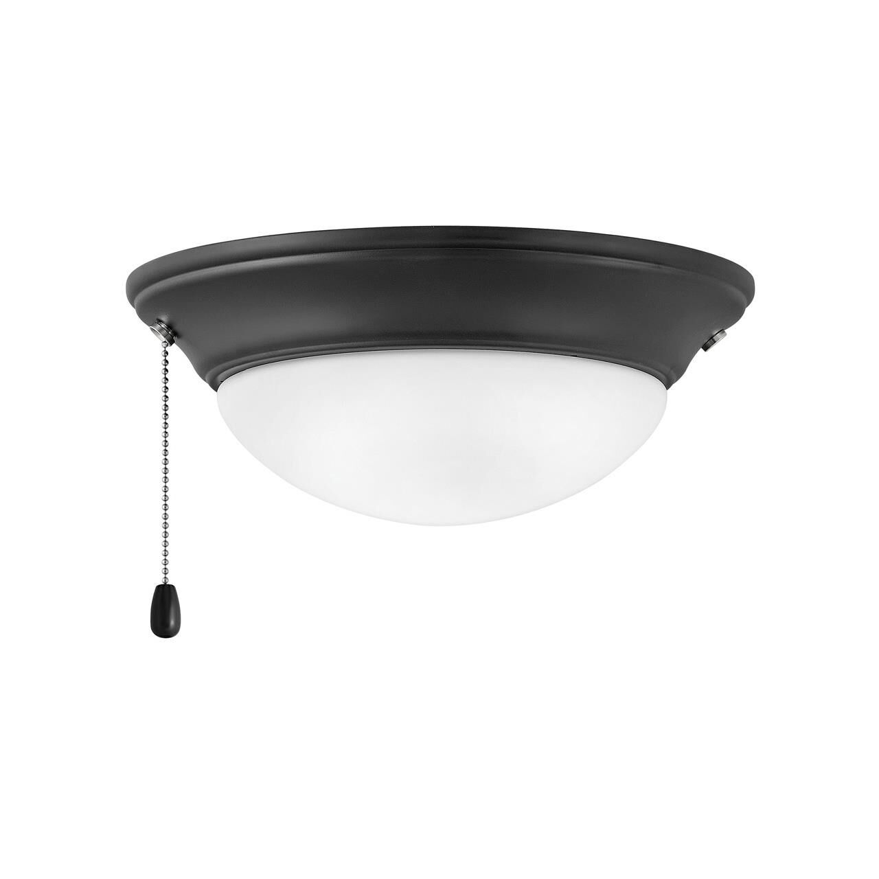 Shown in Matte Black finish and Etched Opal glass