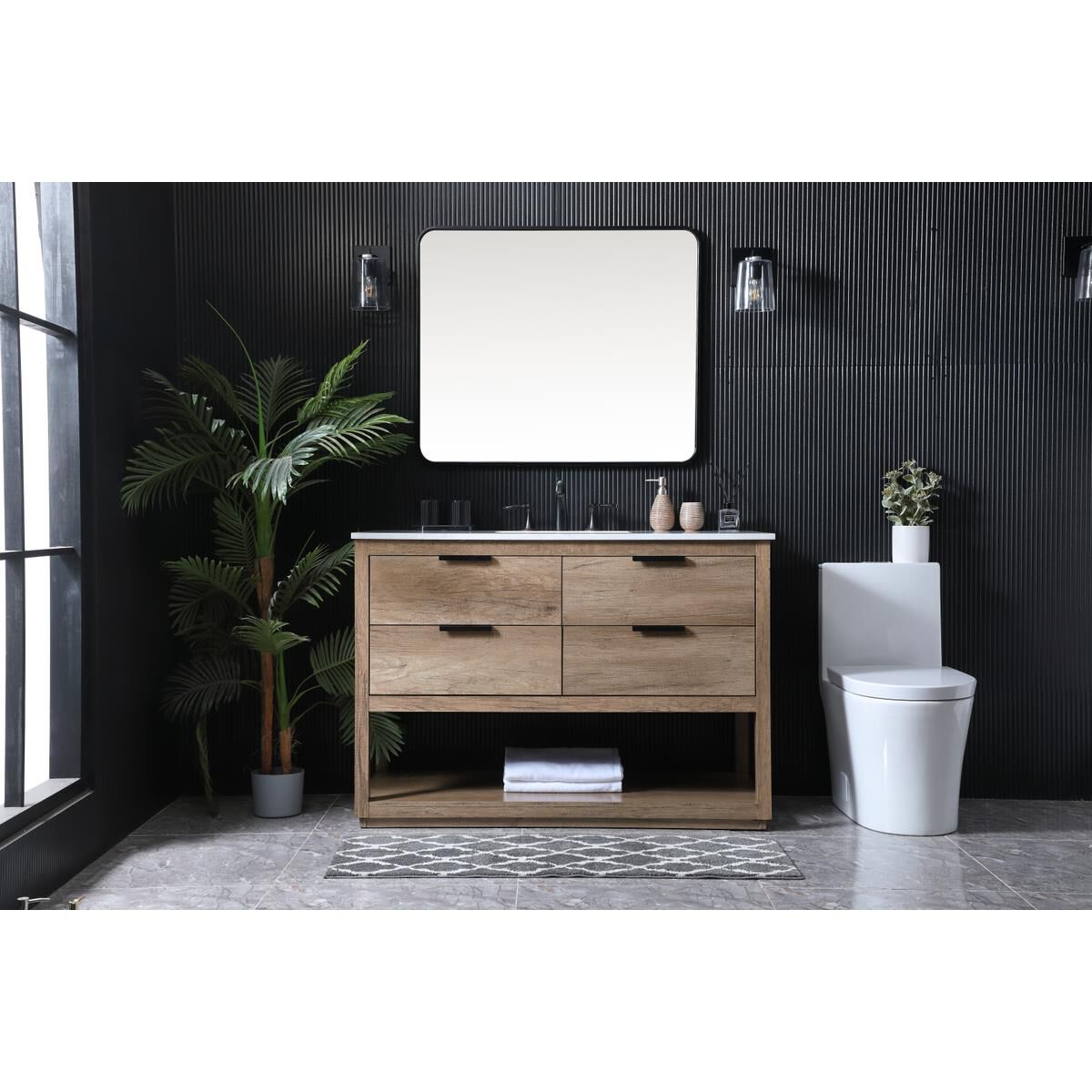 Larkin 48 Inch Bath Vanity by Elegant Decor