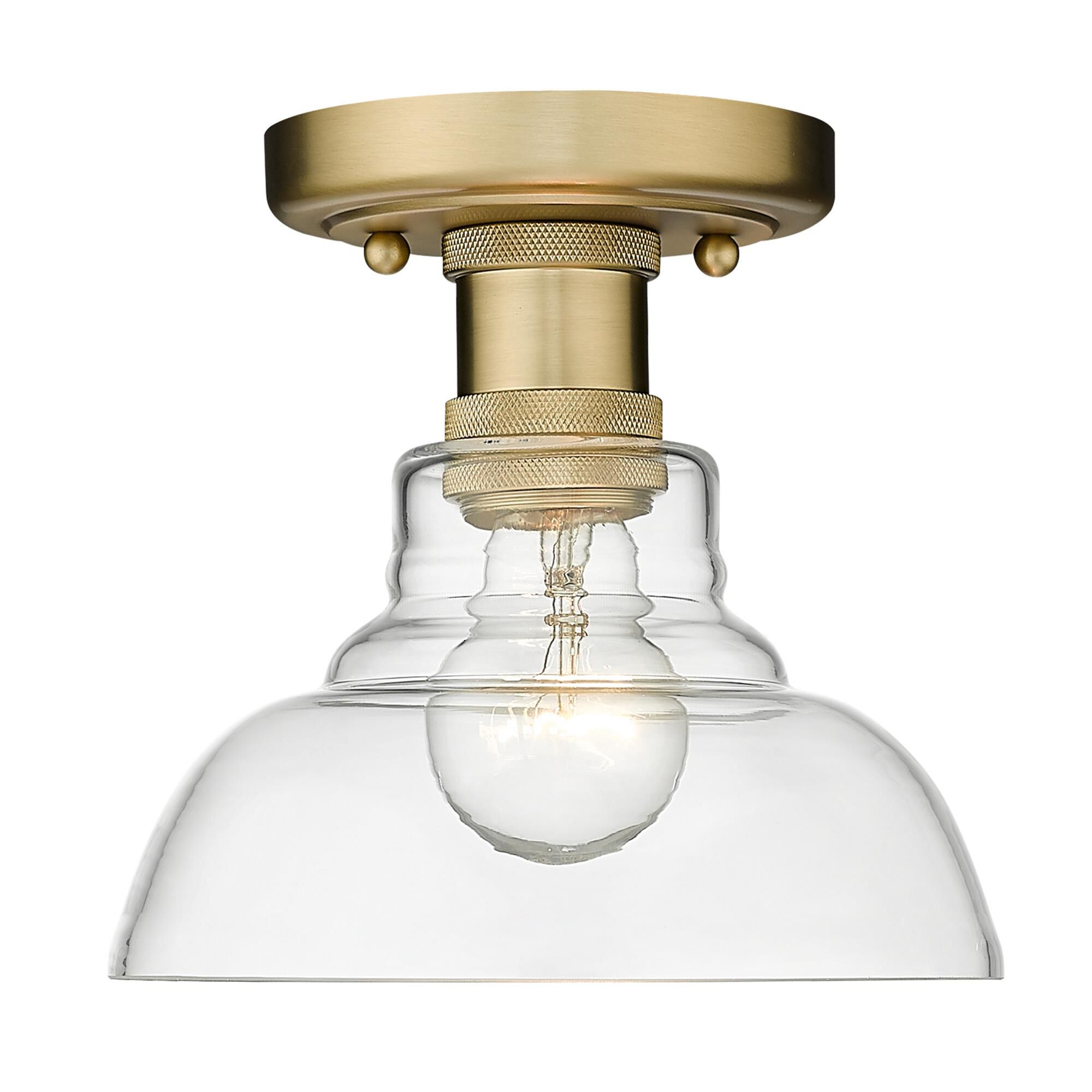 Carver Flush Mount by Golden Lighting