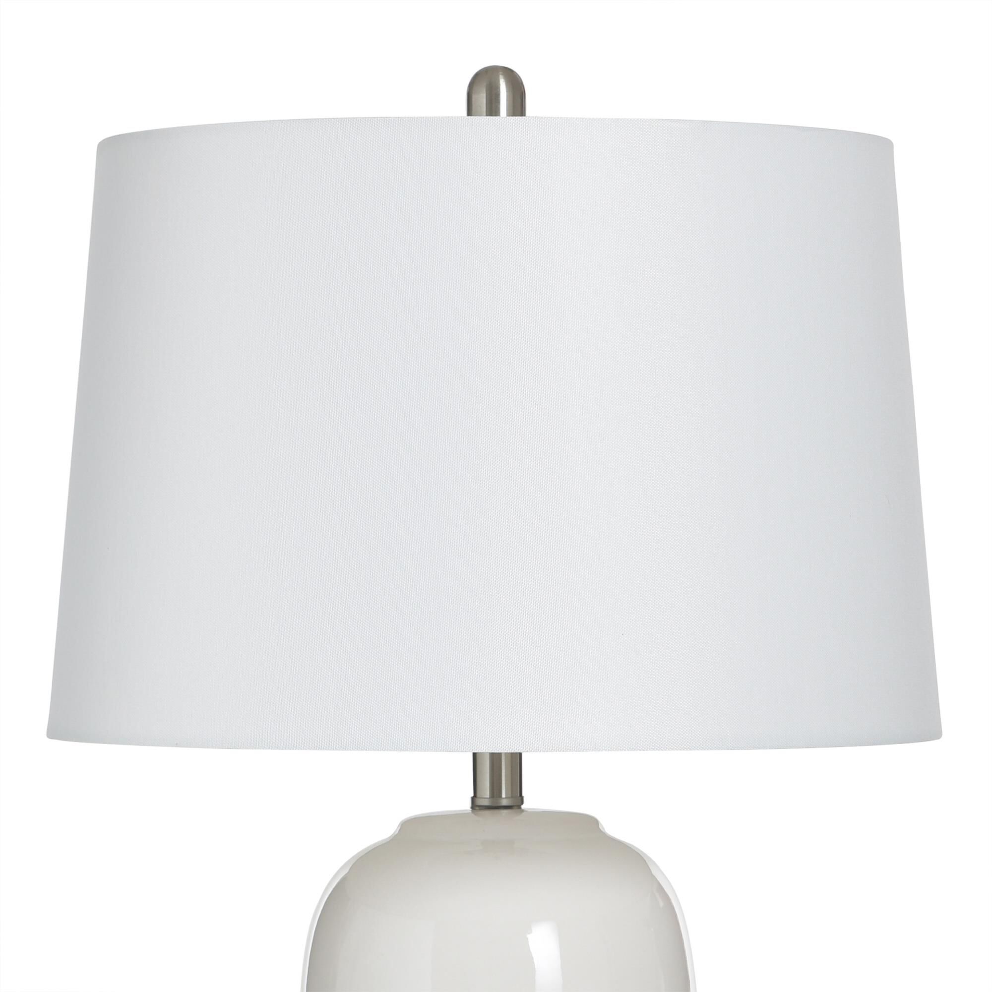 Shown in Grey, Off White finish