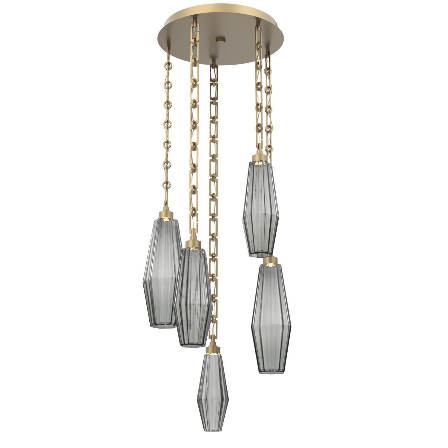 Levi Wilson Aalto 20 Inch Multi Light Pendant by Hammerton Studio