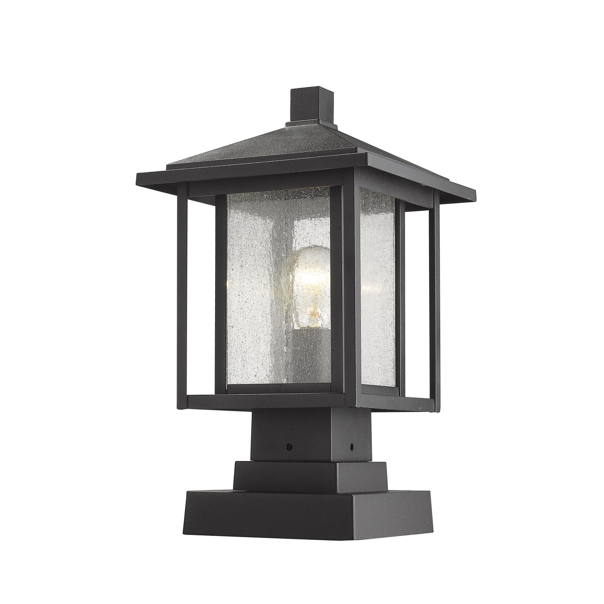 Z-Lite Aspen 16 Inch Tall Outdoor Pier Lamp