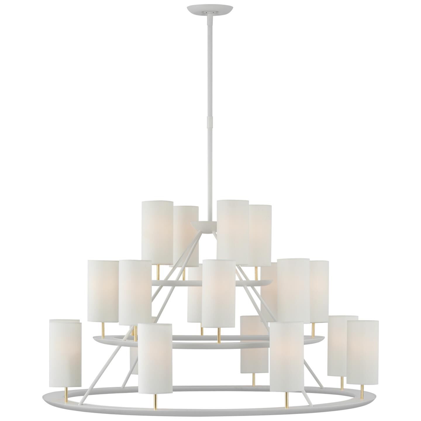 AERIN Trevi 43 Inch 20 Light LED Chandelier by Visual Comfort Signature Collection