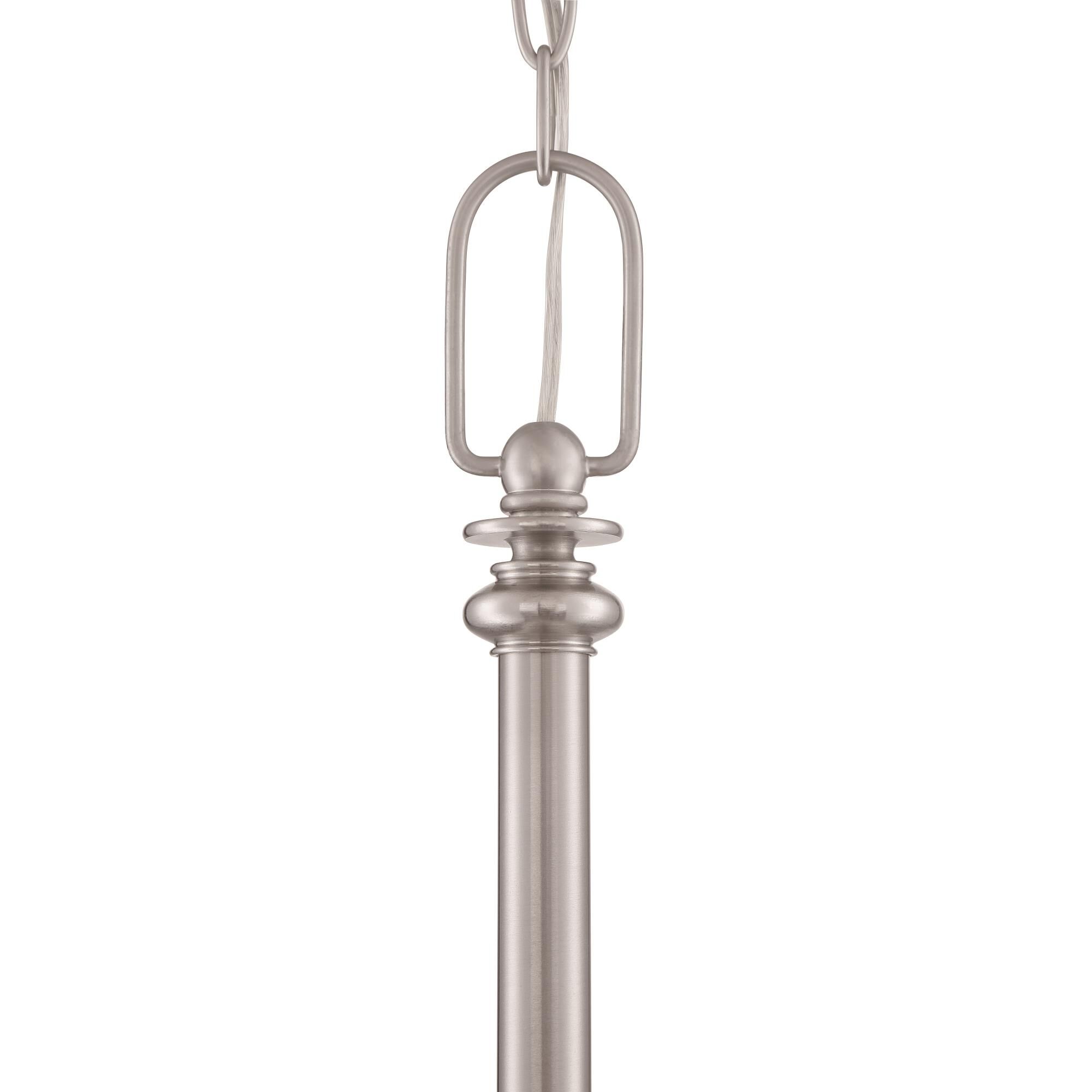 Shown in Brushed Polished Nickel finish