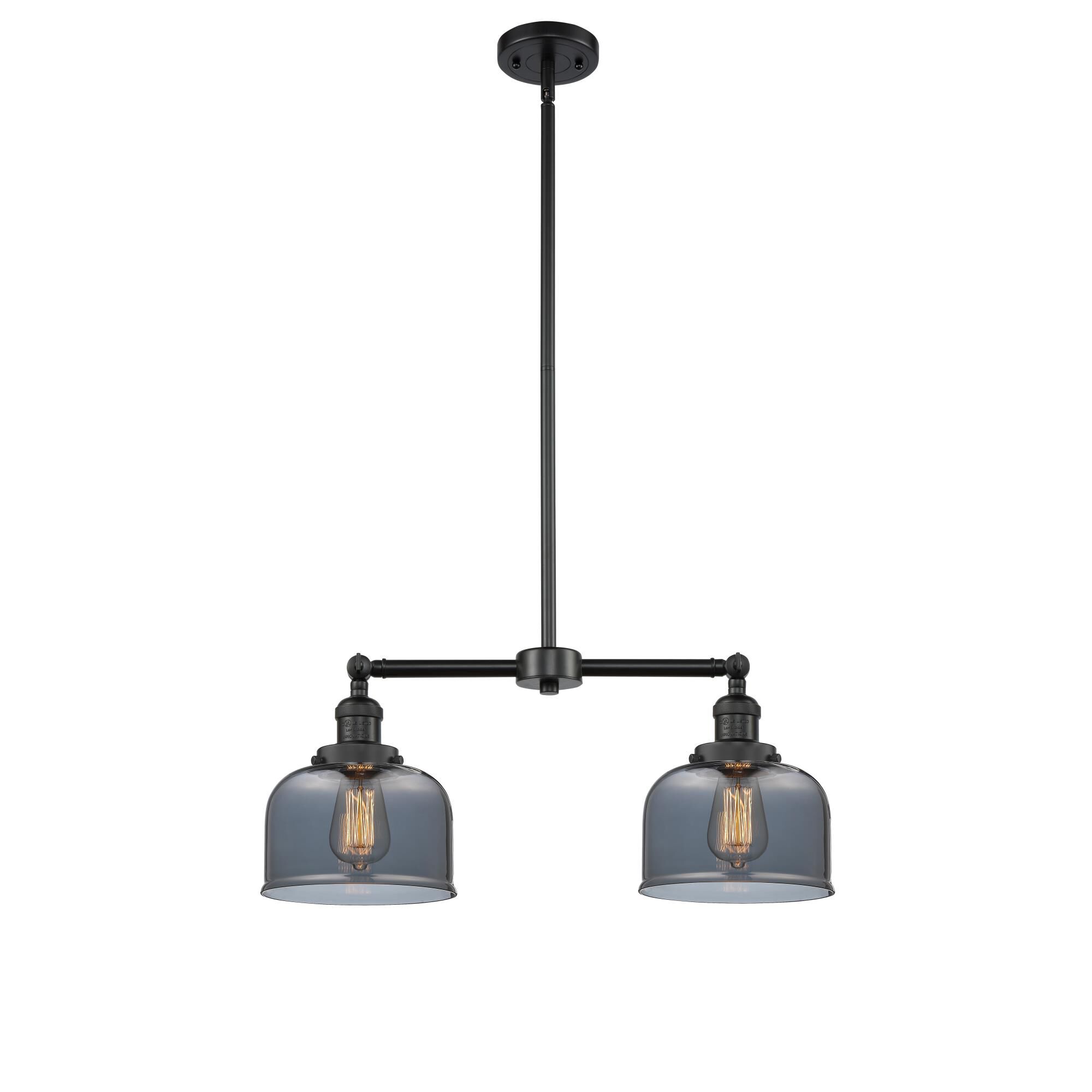 Bruno Marashlian Large Bell 21 Inch 2 Light Mini Chandelier by Innovations Lighting