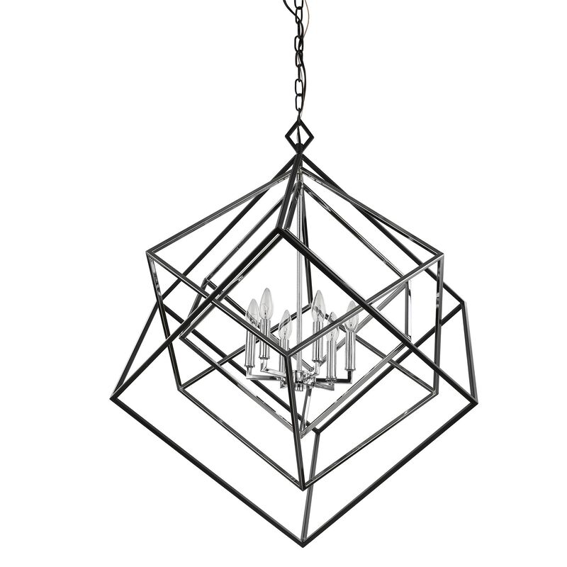 Euclid 35 Inch Cage Pendant by Z-Lite