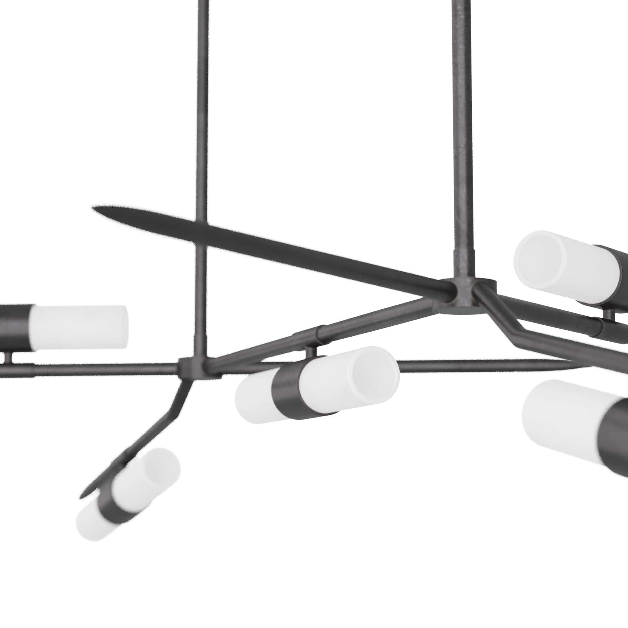 Travis 62 Inch 8 Light LED Linear Suspension Light by Arteriors Home