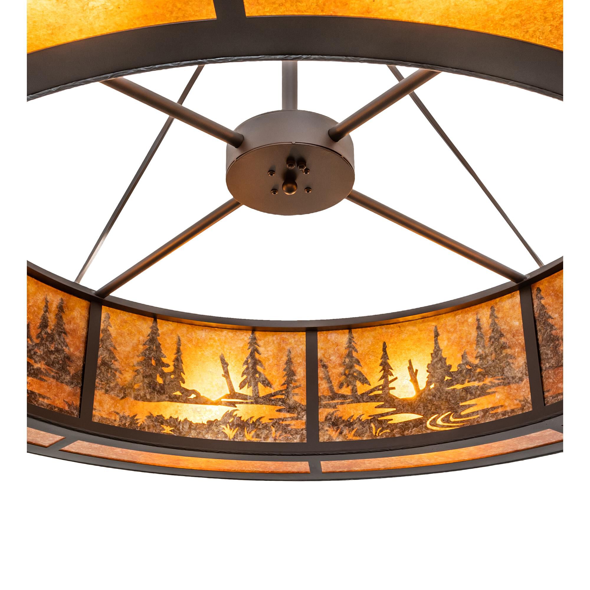 Tall Pines 62 Inch Large Pendant by Meyda Lighting