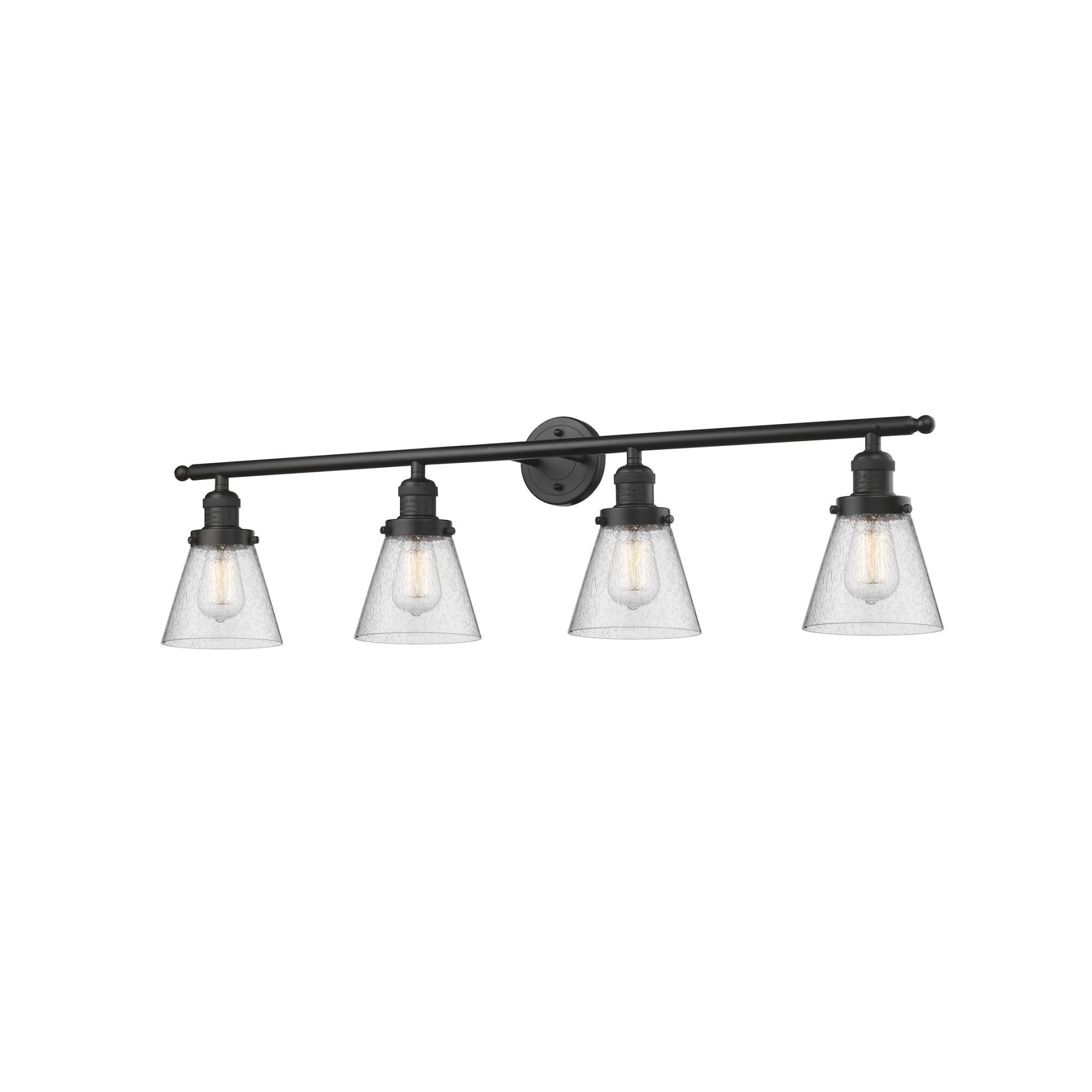 Bruno Marashlian Small Cone 42 Inch 4 Light Bath Vanity Light by Innovations Lighting