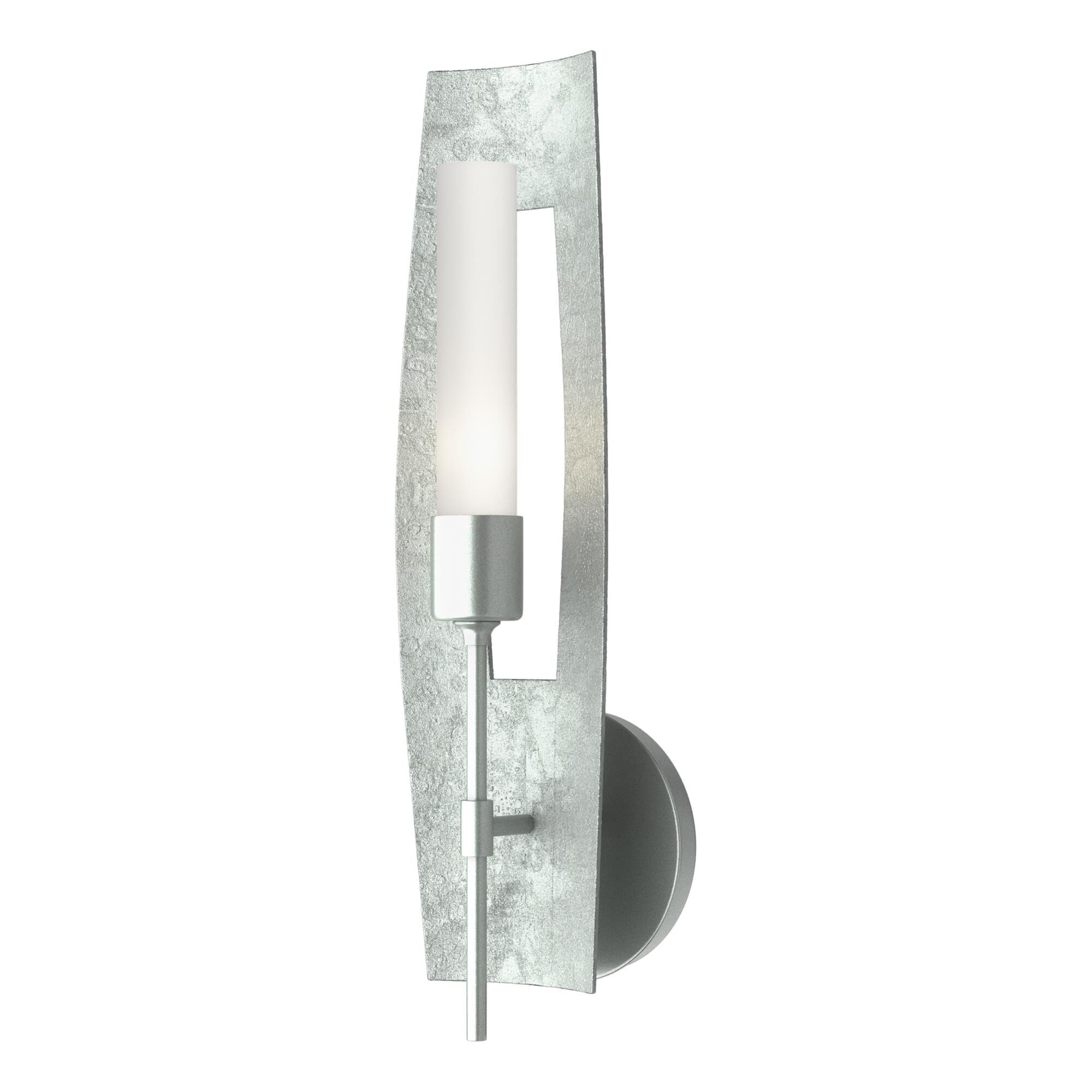 Shown in Vintage Platinum finish and Frosted glass