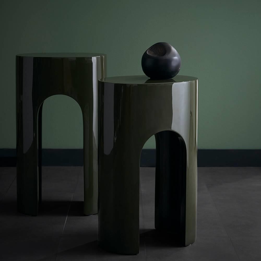 Shown in Dark Moss finish