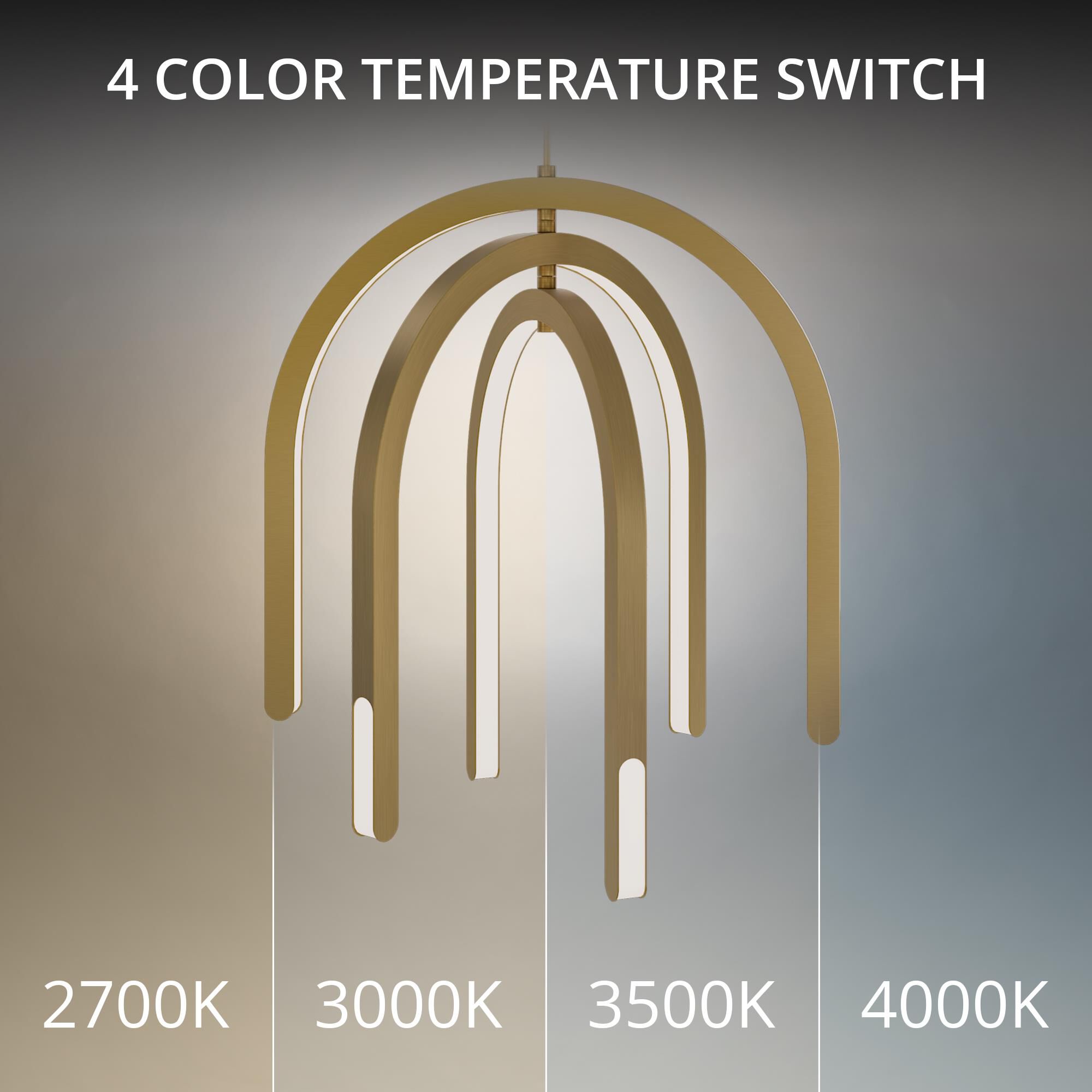 Shown in Aged Brass finish