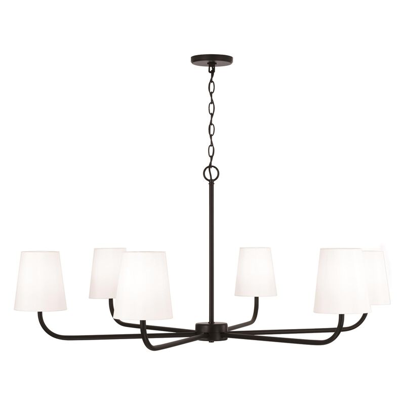 Brody 47 Inch 6 Light Chandelier by Capital Lighting Fixture Company