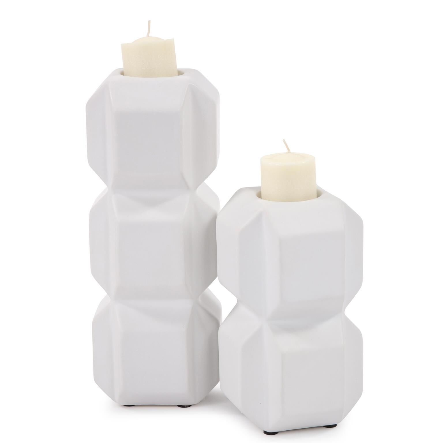 The Cubic Candle Holder by Howard Elliott Collection