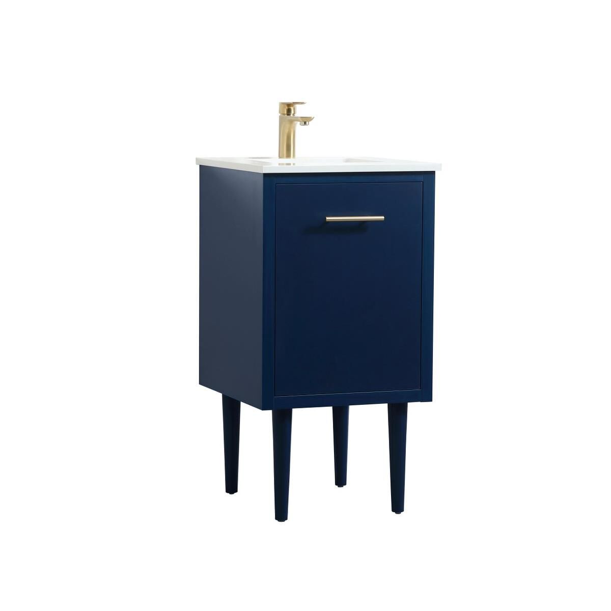 Shown in Blue finish