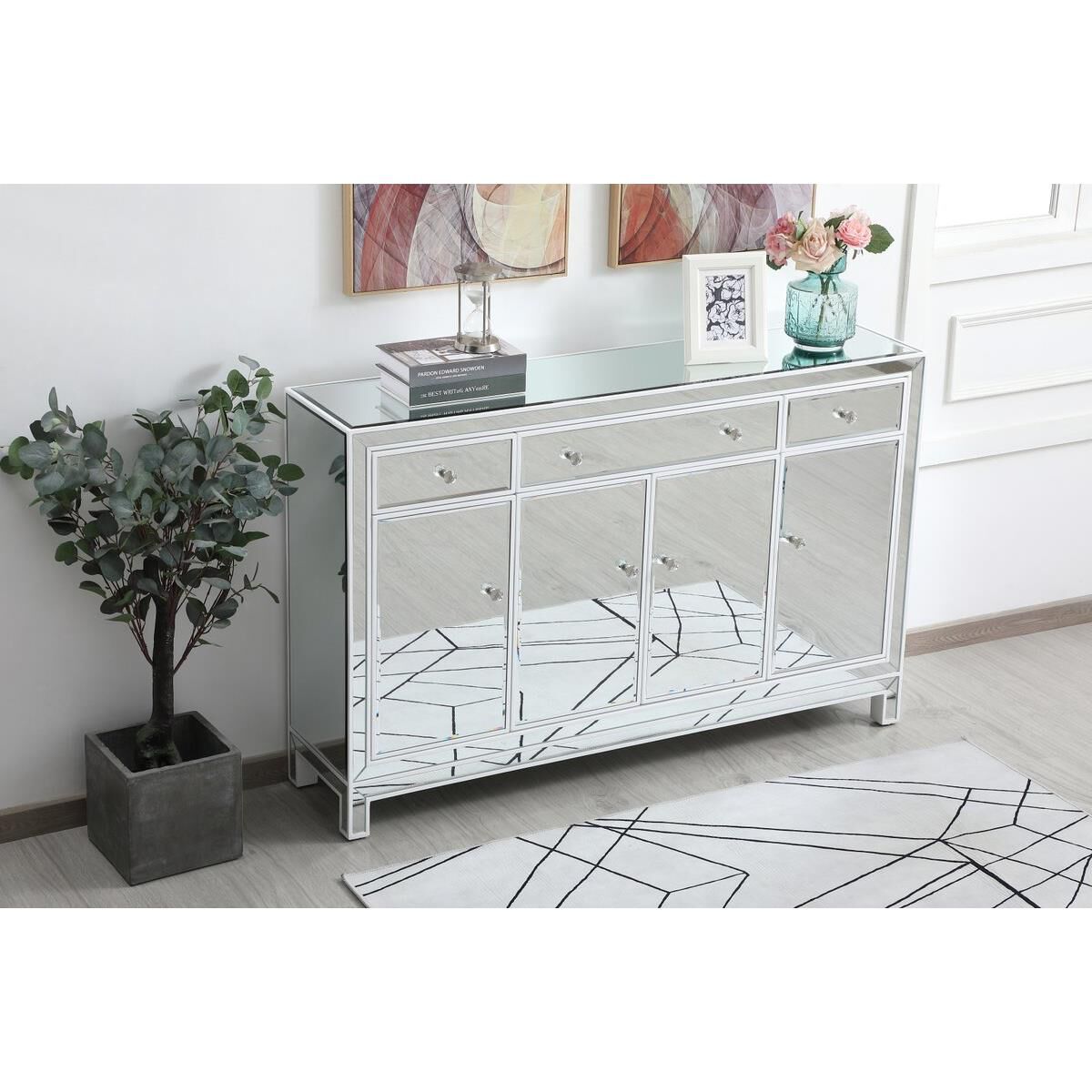 Reflexion Credenza by Elegant Decor