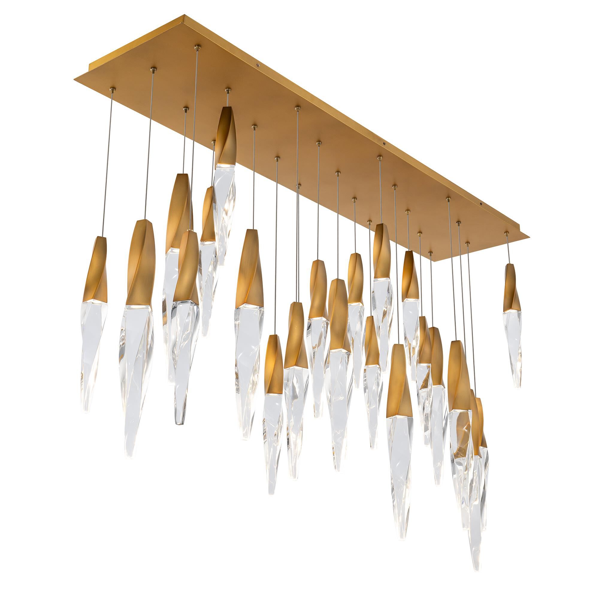 Shown in Aged Brass finish