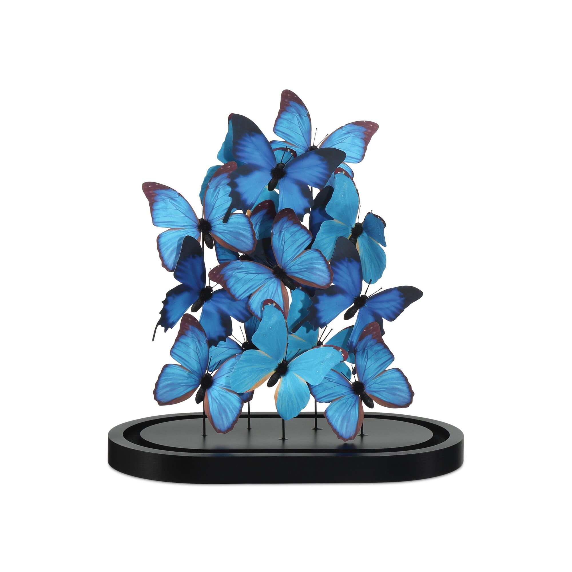 Shown in Blue/Black/Clear finish