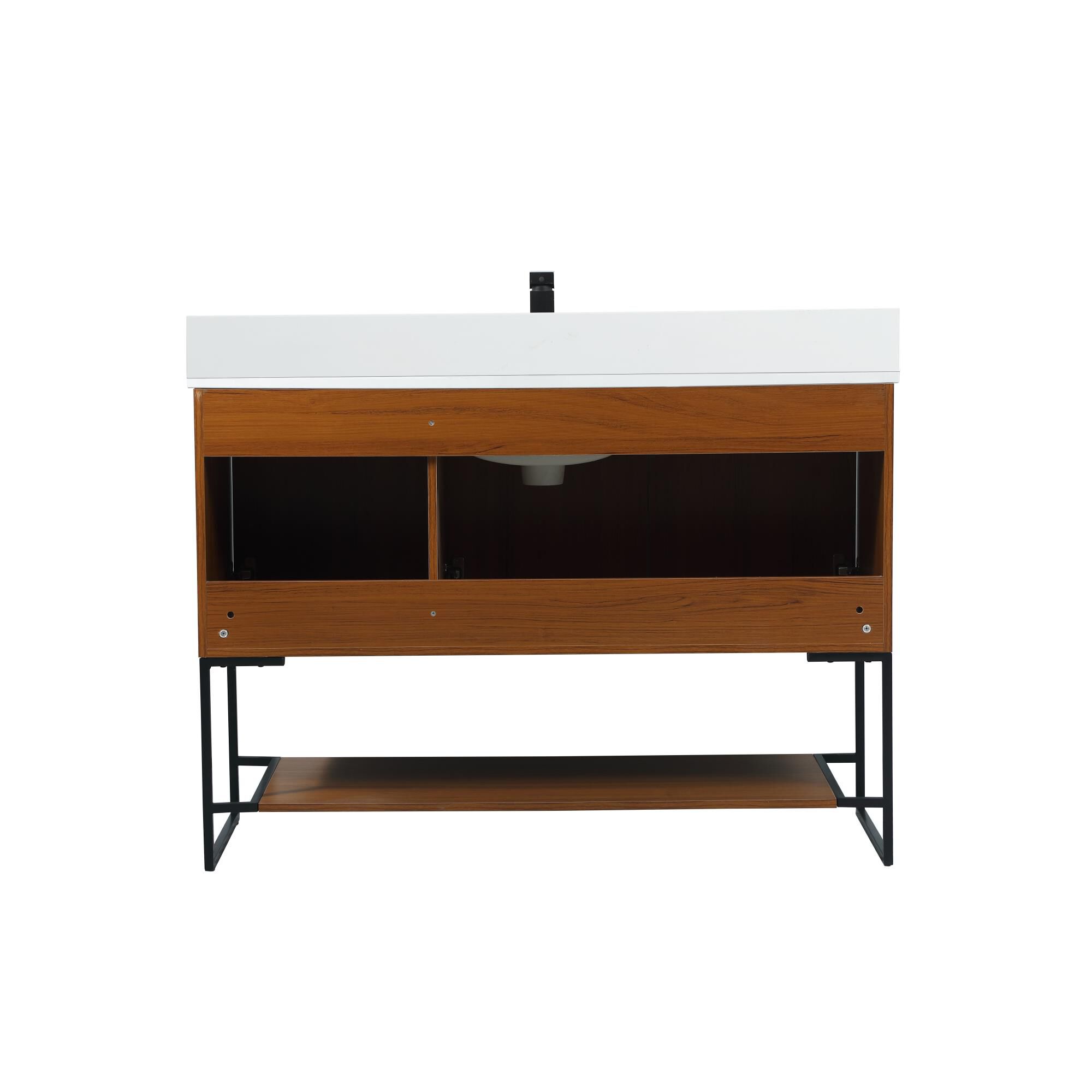 Shown in Teak finish