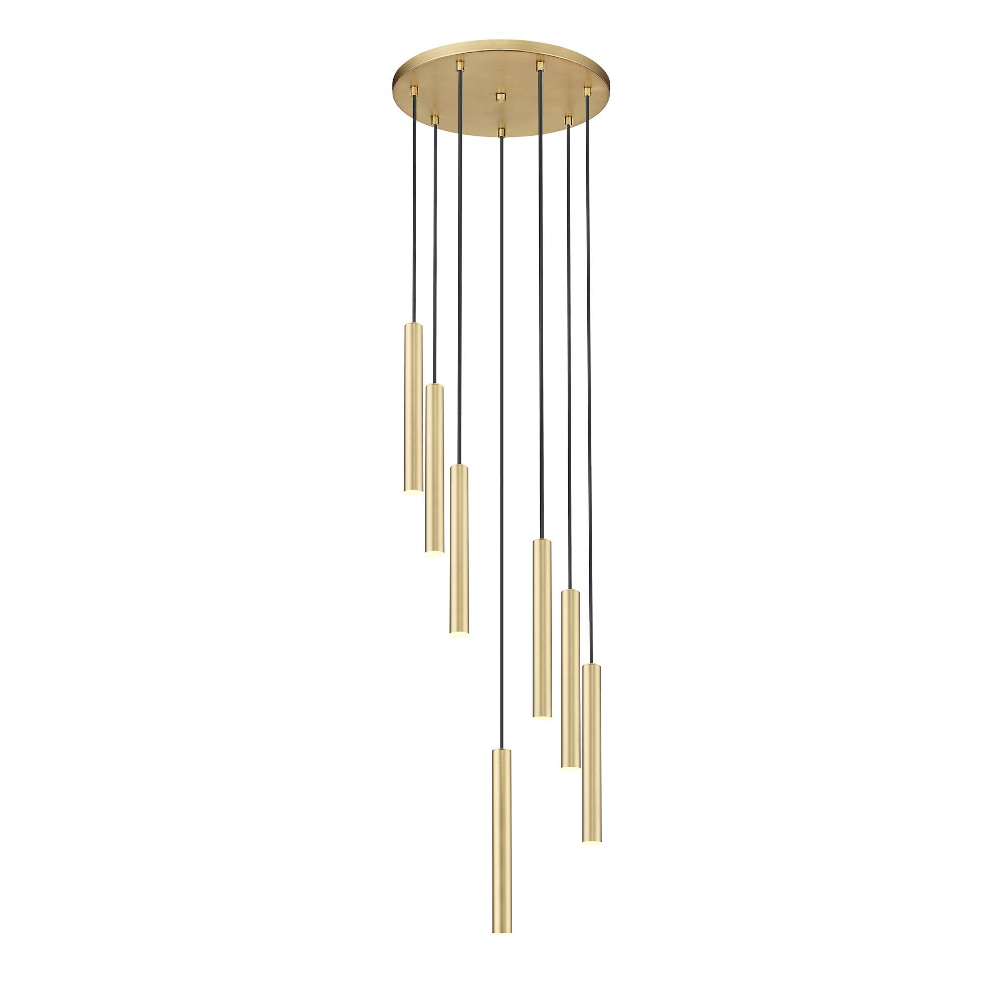 Shown in Modern Gold finish and Modern Gold glass and Modern Gold shade